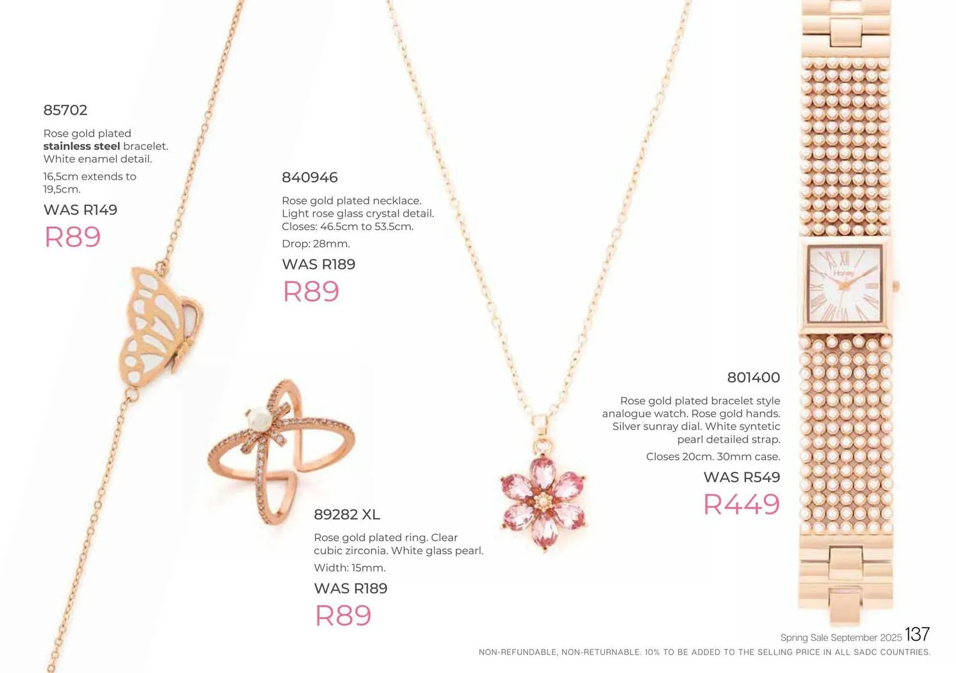 Honey Fashion Accessories catalogue from 3 September to 30 September 2025 - Catalogue Page 139
