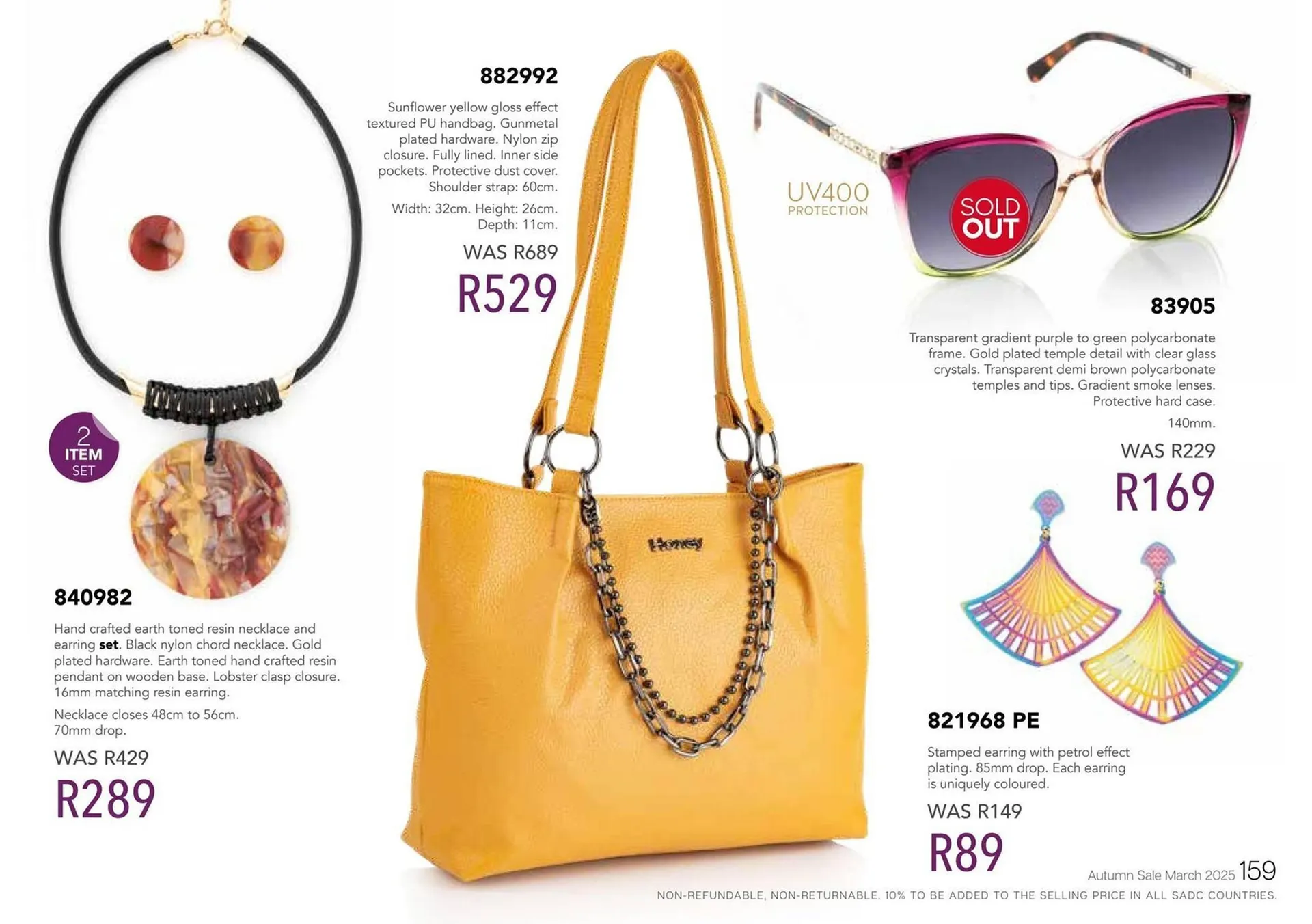 Honey Fashion Accessories catalogue from 6 June to 12 June 2025 - Catalogue Page 161