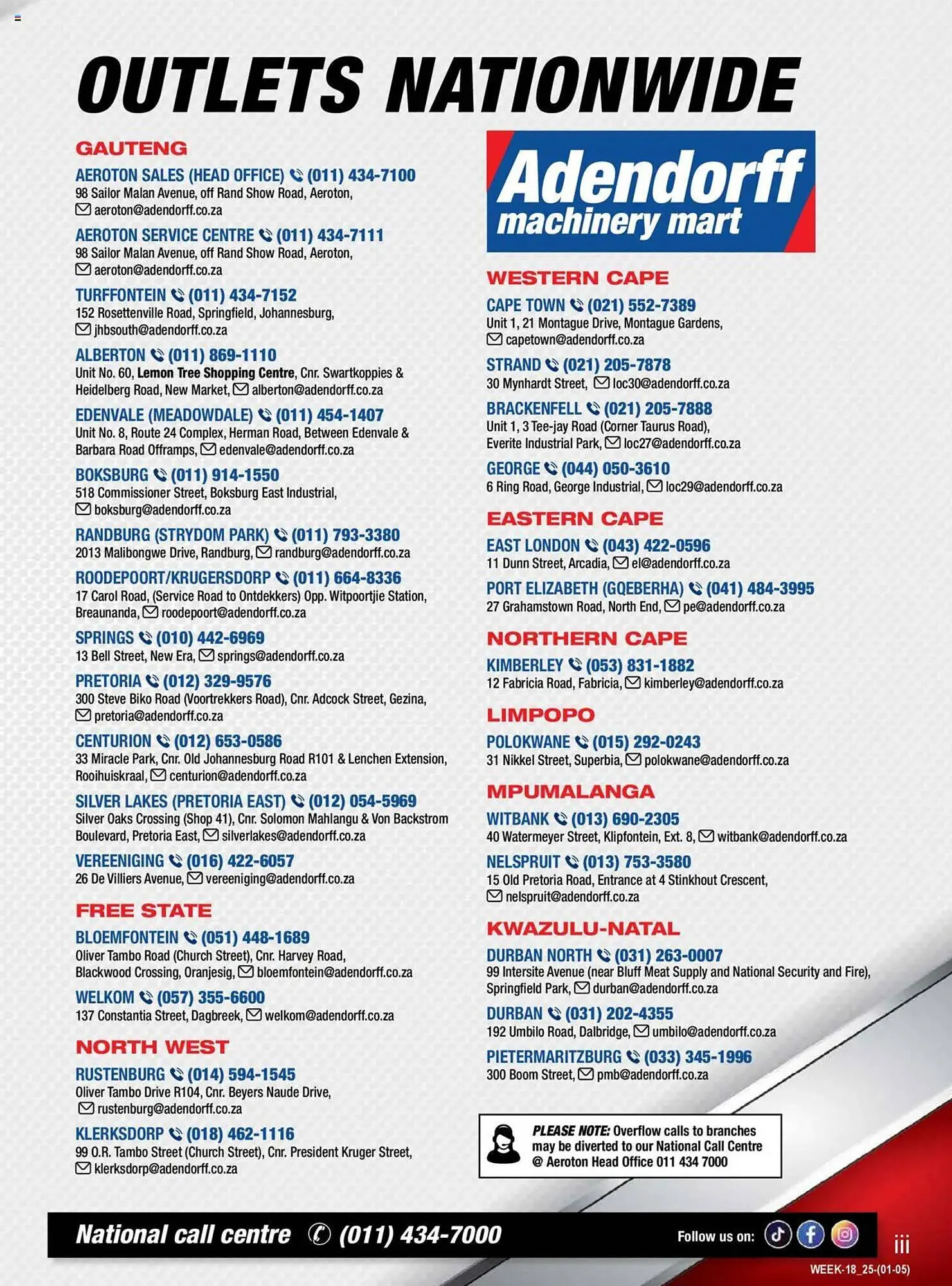 Adendorff Machinery Mart catalogue from 1 May to 31 May 2025 - Catalogue Page 3