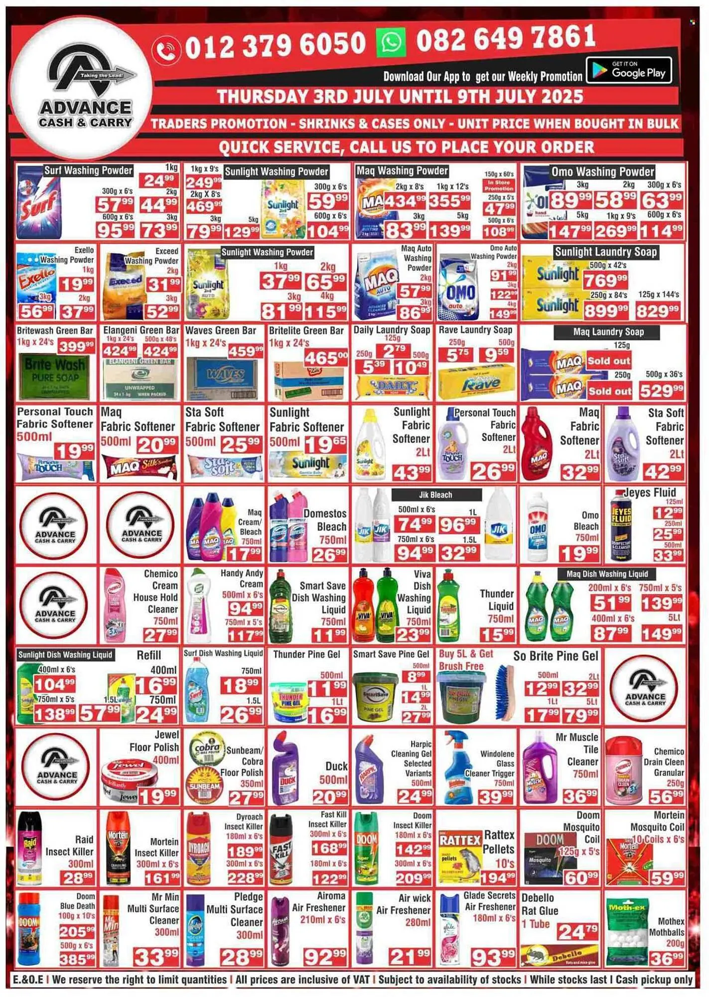 Advance Cash n Carry catalogue from 3 July to 9 July 2025 - Catalogue Page 10