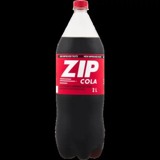 Zip Cola Flavoured Soft Drink 2L