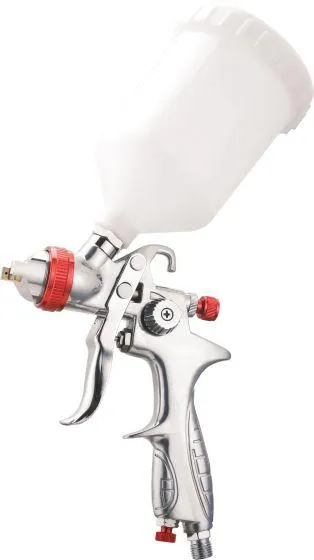Aircraft Spray Gun Hvlp 1.4mm Nozzle 600cc Plastic Cup
