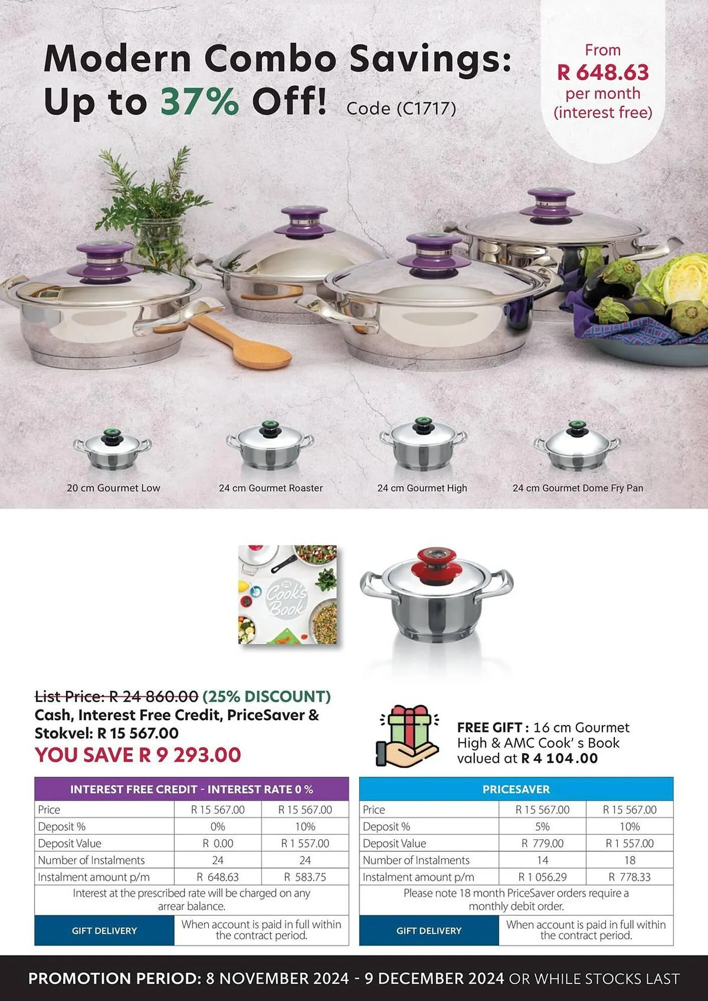 AMC Cookware catalogue from 8 November to 9 December 2024 - Catalogue Page 6
