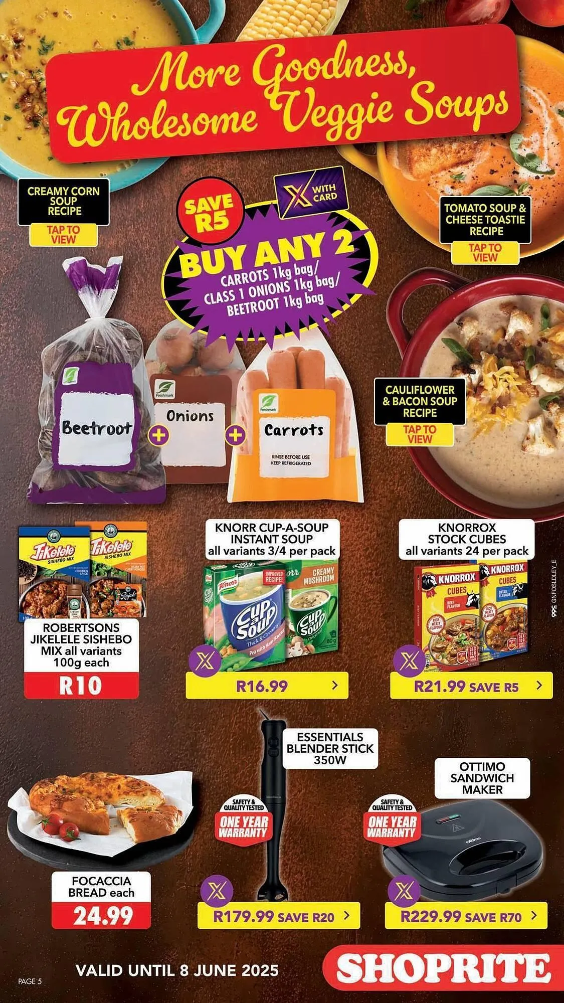 Shoprite catalogue from 4 June to 8 June 2025 - Catalogue Page 5