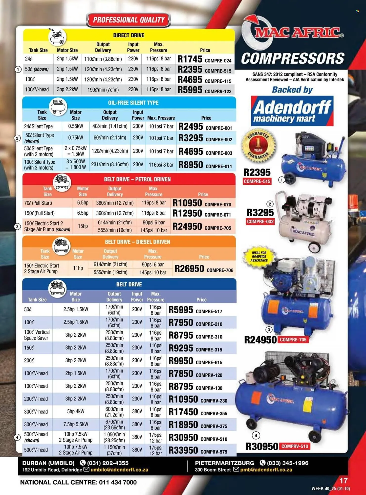 Adendorff Machinery Mart catalogue from 1 October to 31 October 2025 - Catalogue Page 19