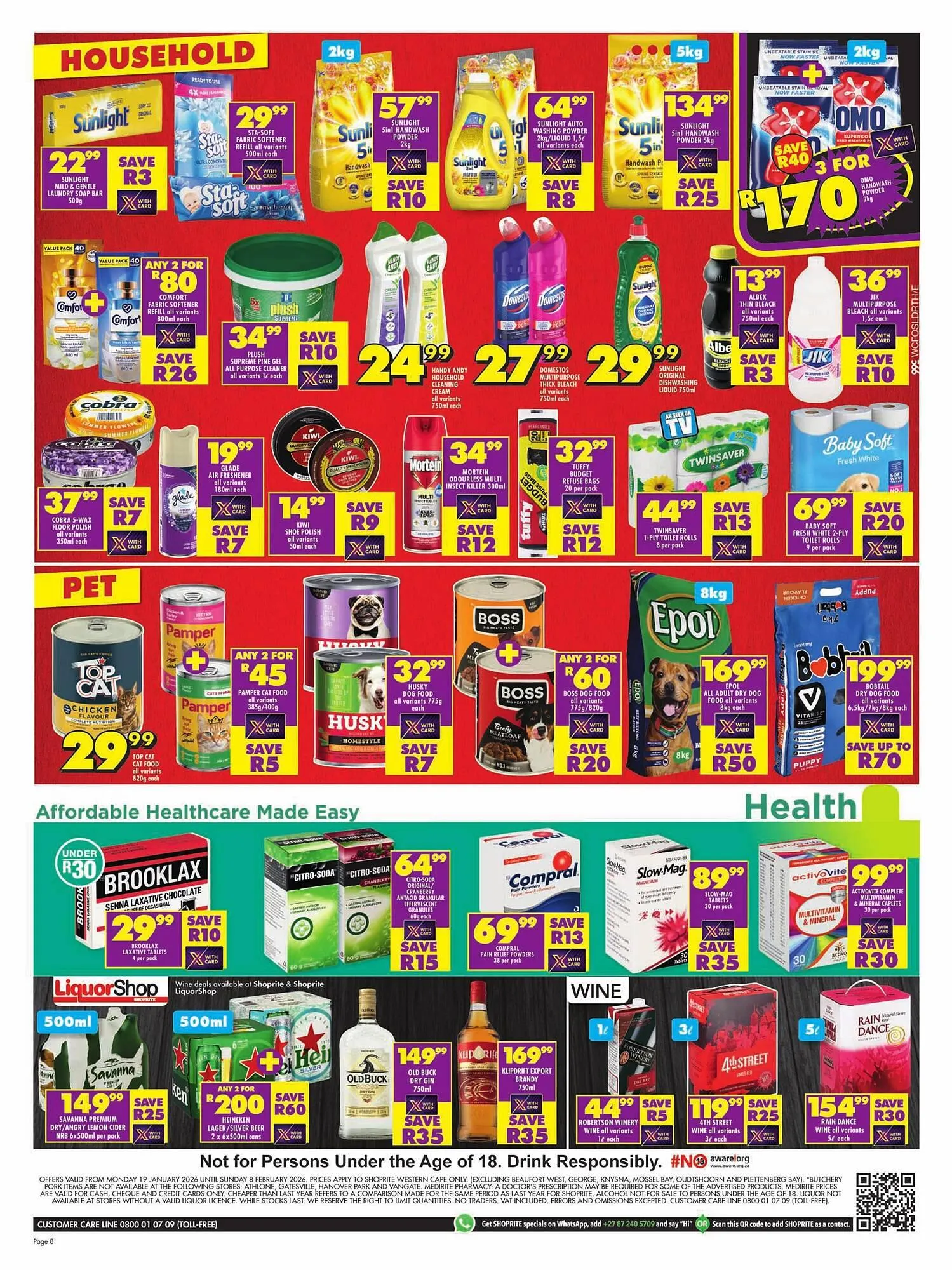 Shoprite catalogue from 19 January to 8 February 2026 - Catalogue Page 8