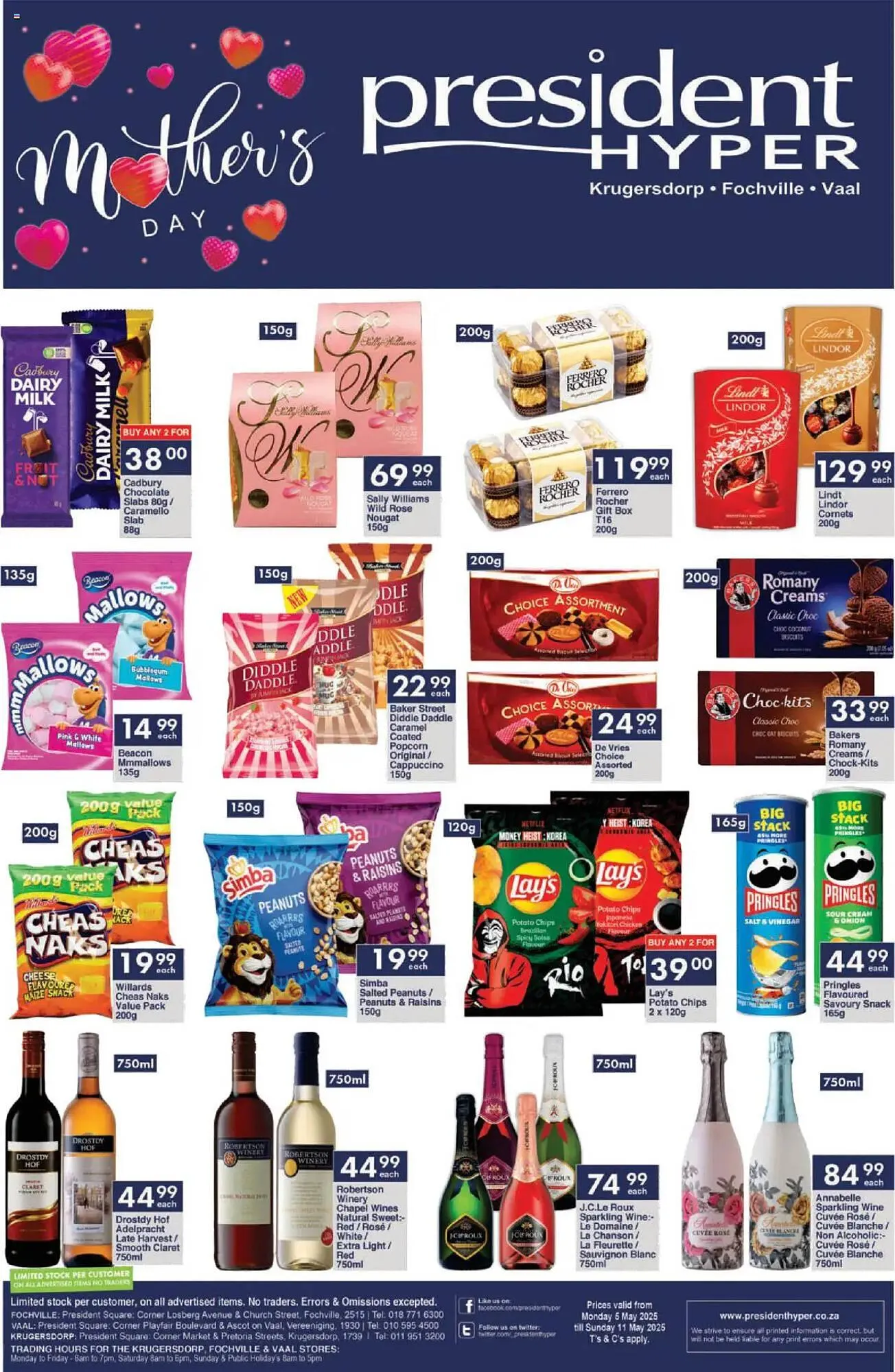 President Hyper catalogue from 5 May to 11 May 2025 - Catalogue Page 1