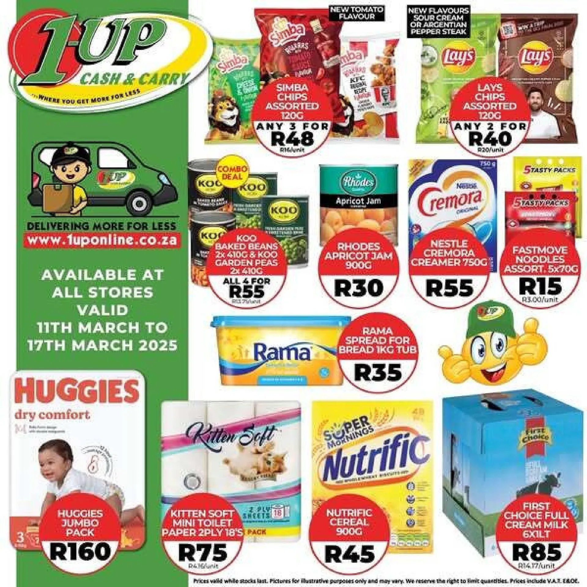 1UP catalogue from 11 March to 17 March 2025 - Catalogue Page 1