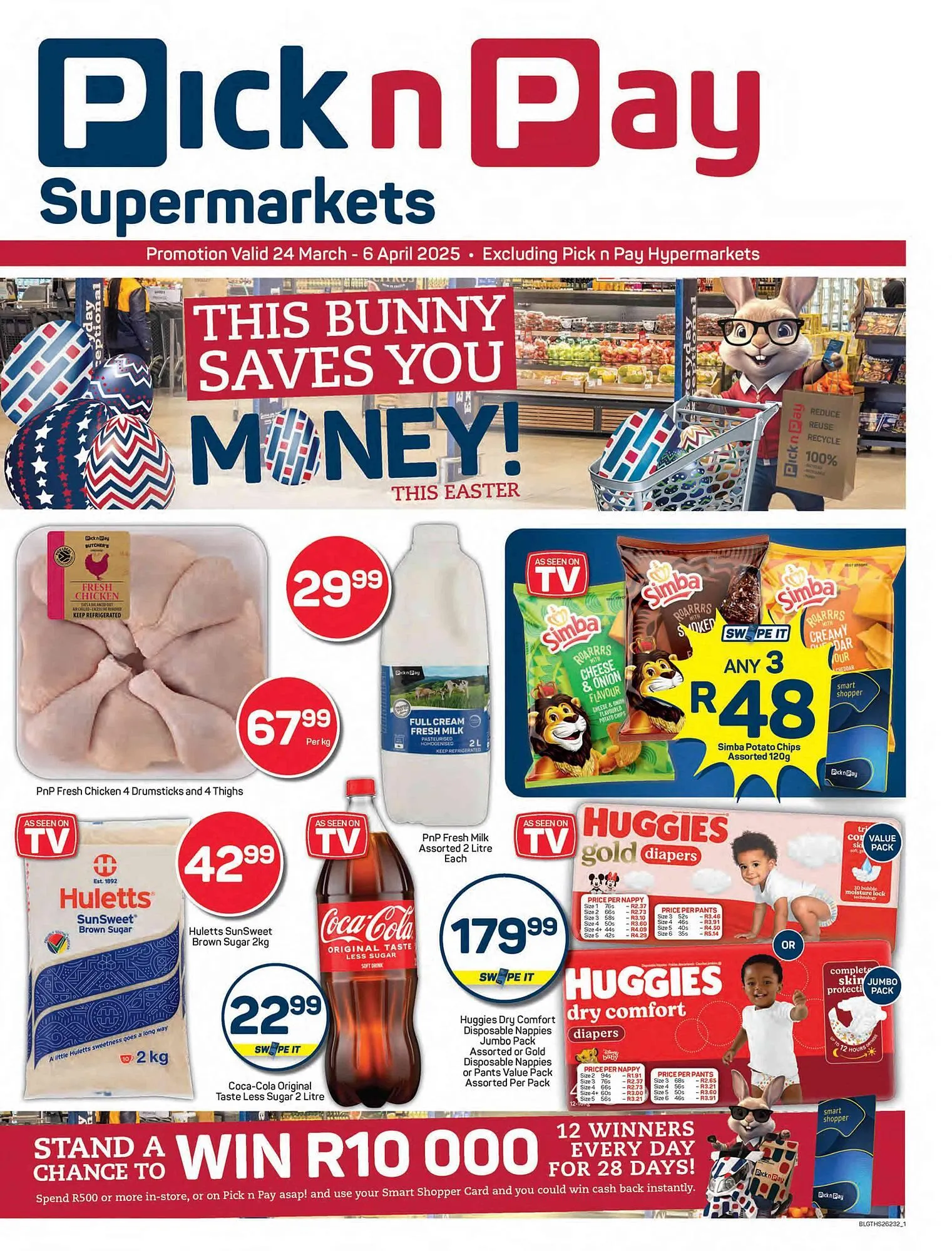 Pick n Pay catalogue from 24 March to 6 April 2025 - Catalogue Page 1
