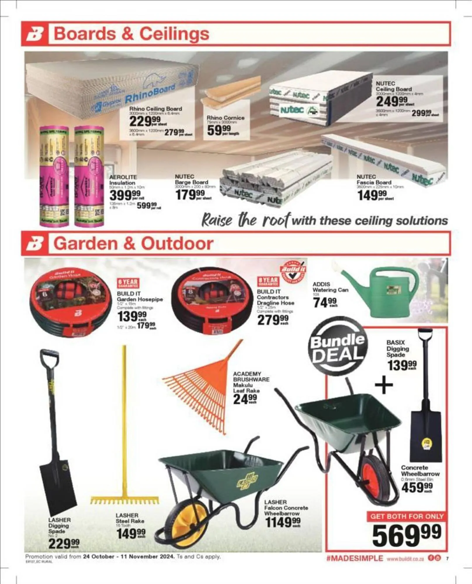 Build It catalogue from 24 October to 11 November 2024 - Catalogue Page 7