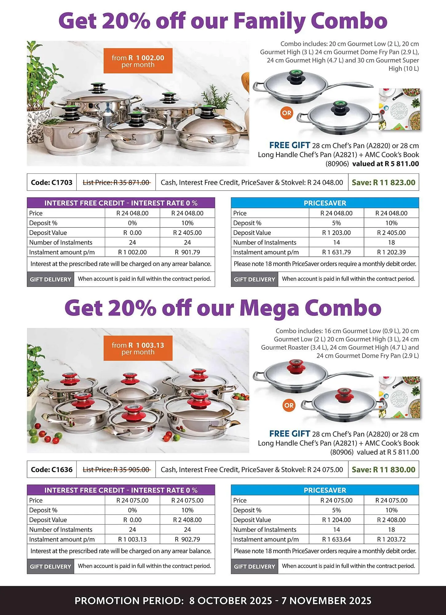 AMC Cookware catalogue from 8 October to 7 November 2025 - Catalogue Page 4