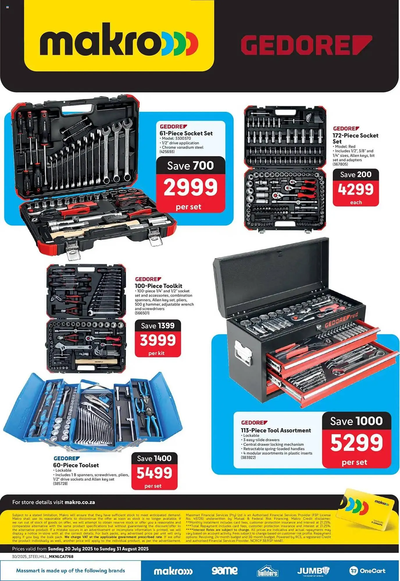 Makro catalogue from 20 July to 31 August 2025 - Catalogue Page 1