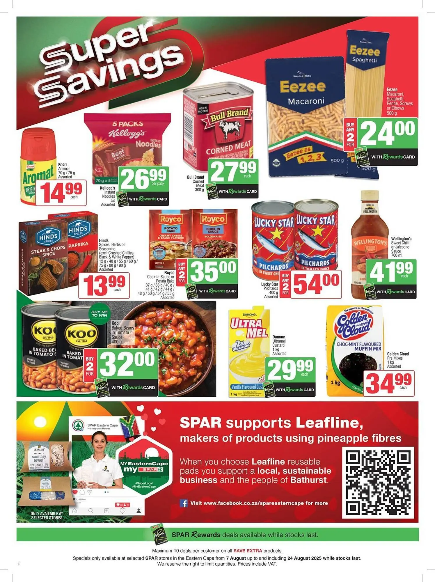 Spar catalogue from 8 August to 25 August 2025 - Catalogue Page 6