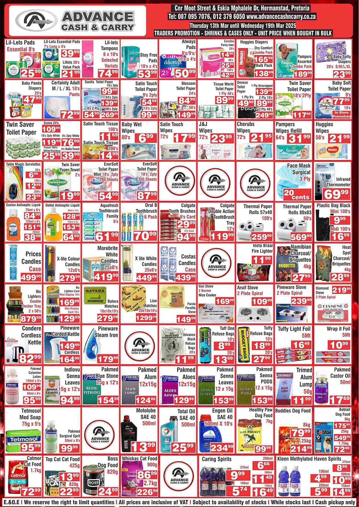 Advance Cash n Carry catalogue from 13 March to 19 March 2025 - Catalogue Page 12