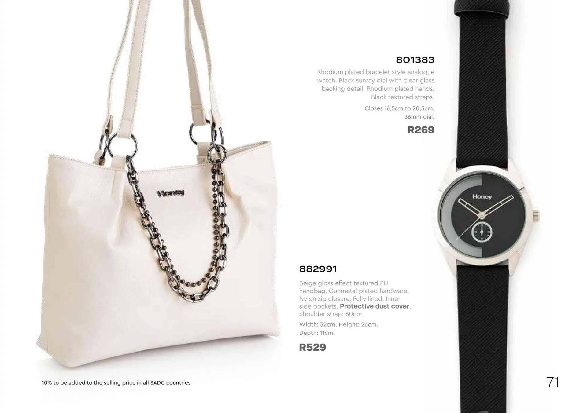 Honey Fashion Accessories catalogue from 1 October to 7 October 2025 - Catalogue Page 73