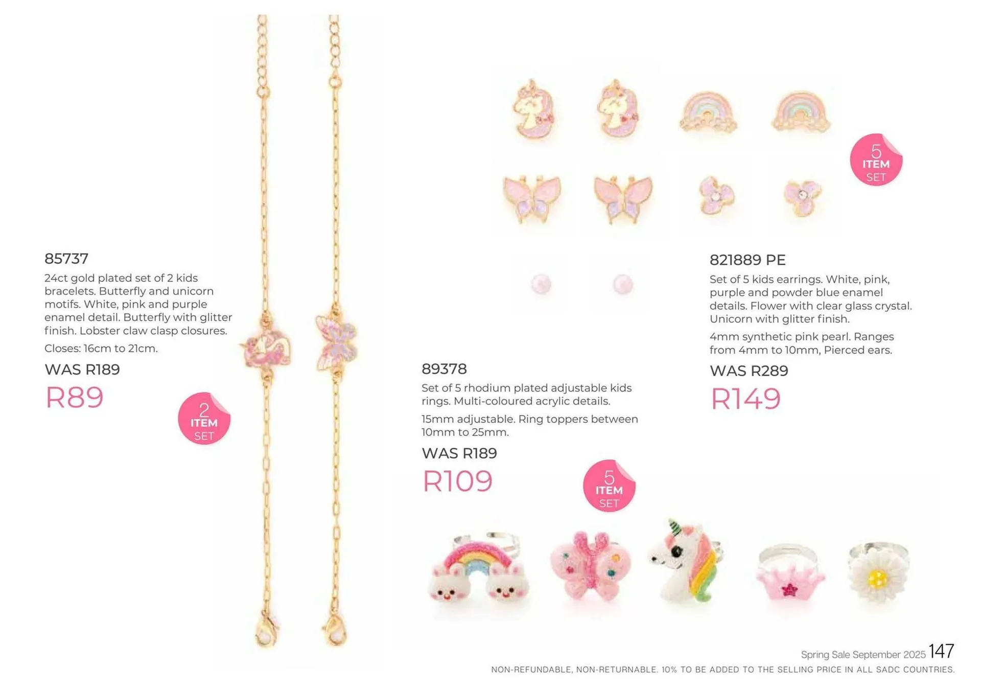 Honey Fashion Accessories catalogue from 3 September to 30 September 2025 - Catalogue Page 149
