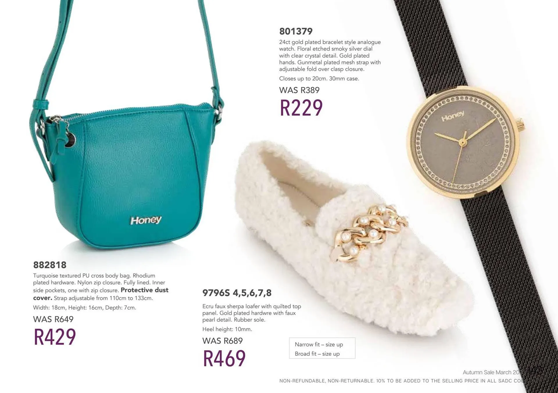 Honey Fashion Accessories catalogue from 6 June to 12 June 2025 - Catalogue Page 145