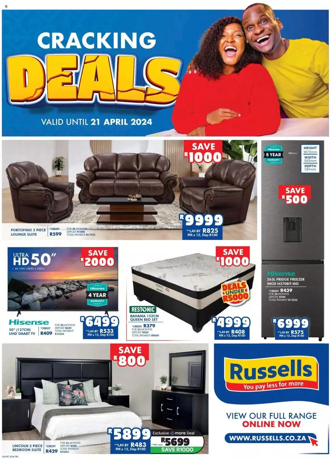 Russells Specials from 8 April to 21 April 2024 - Catalogue Page