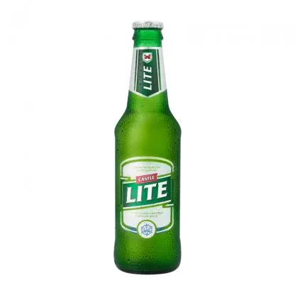 Castle Lite Non-Returnable Bottle (24x340ML)