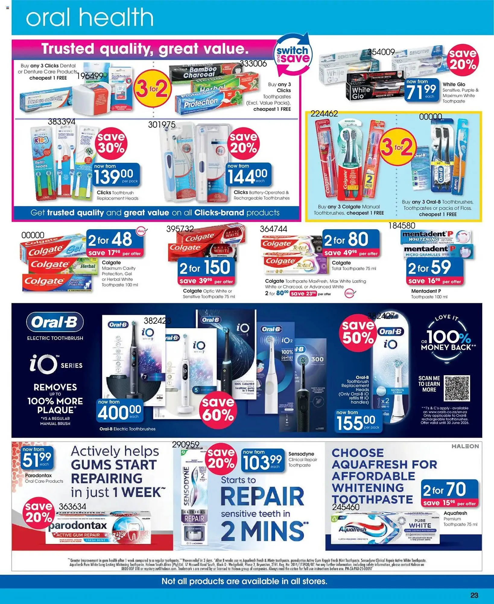 Clicks catalogue from 9 December to 16 December 2025 - Catalogue Page 23