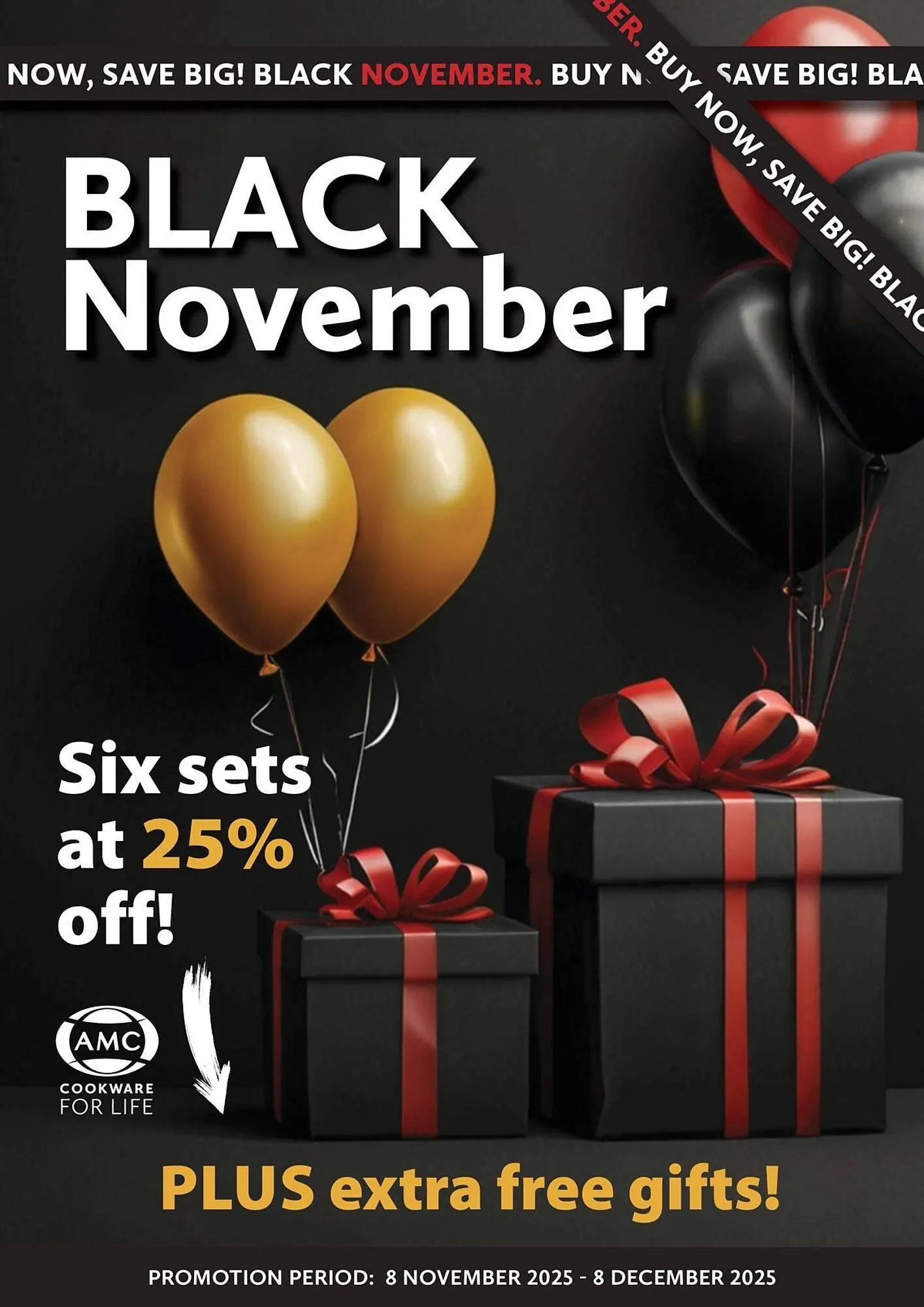 AMC Cookware catalogue from 8 November to 8 December 2025 - Catalogue Page 1