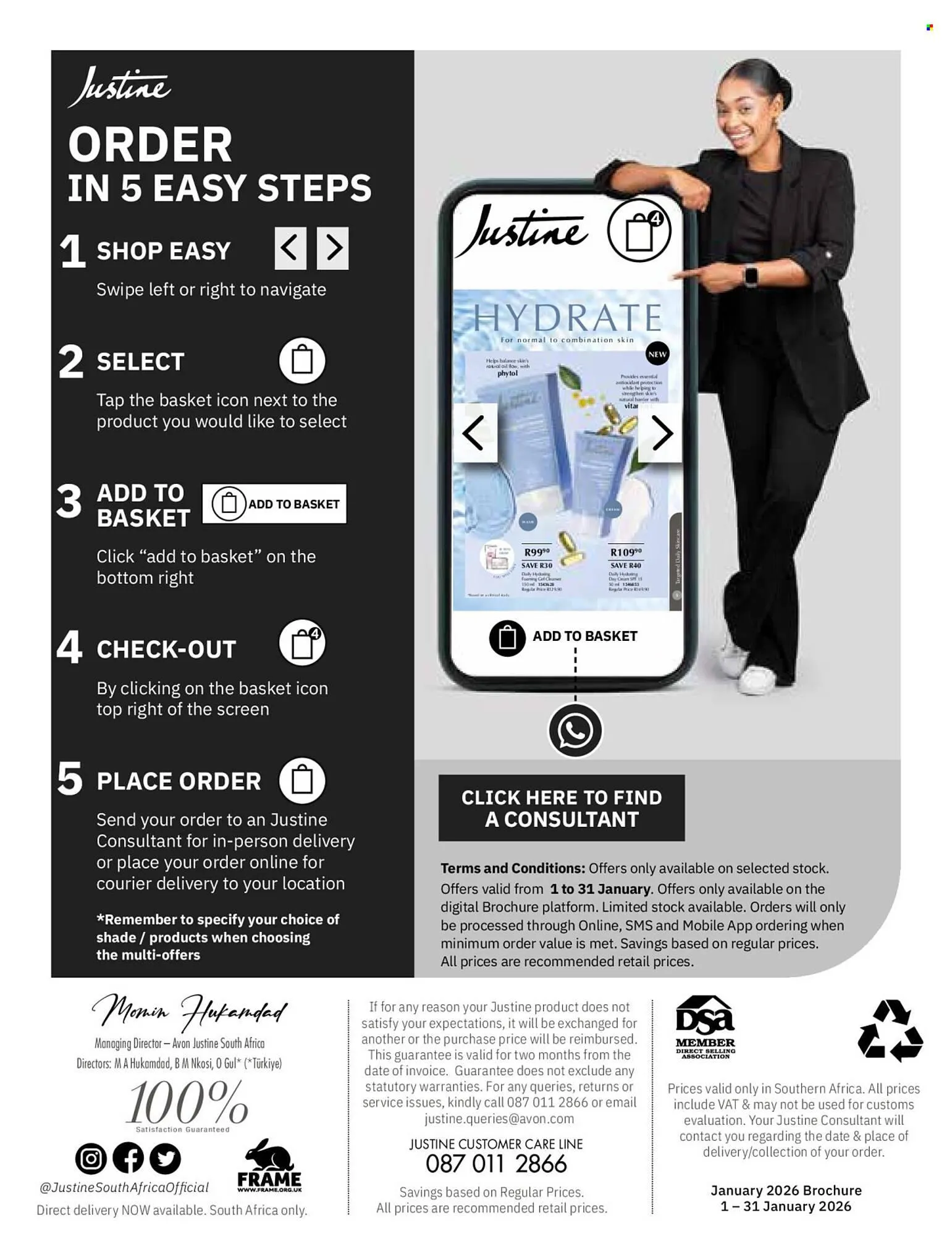 Justine brochure from 1 January to 31 January 2026 - Catalogue Page 2