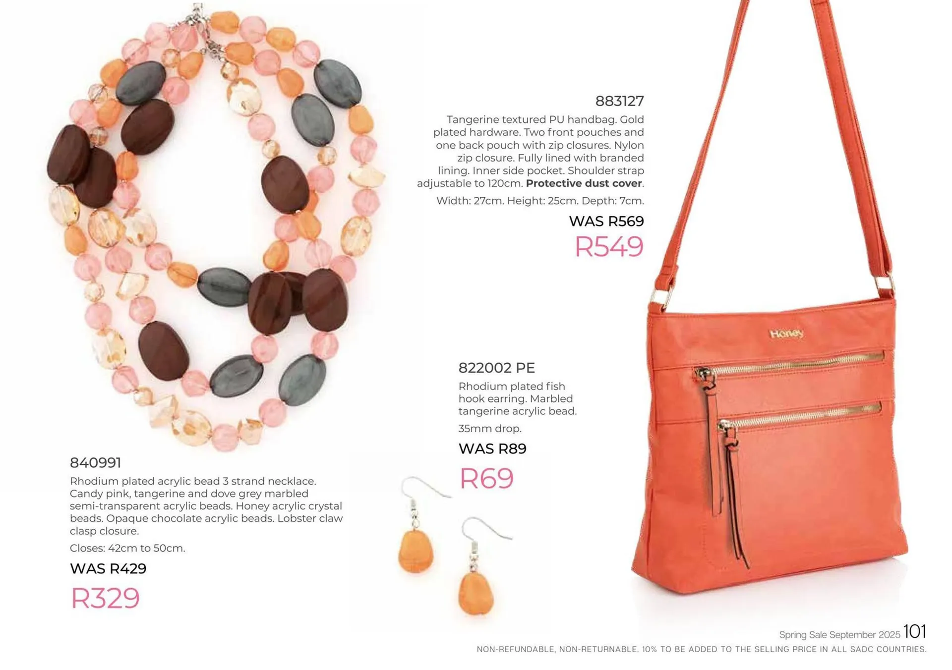 Honey Fashion Accessories catalogue from 3 September to 30 September 2025 - Catalogue Page 103