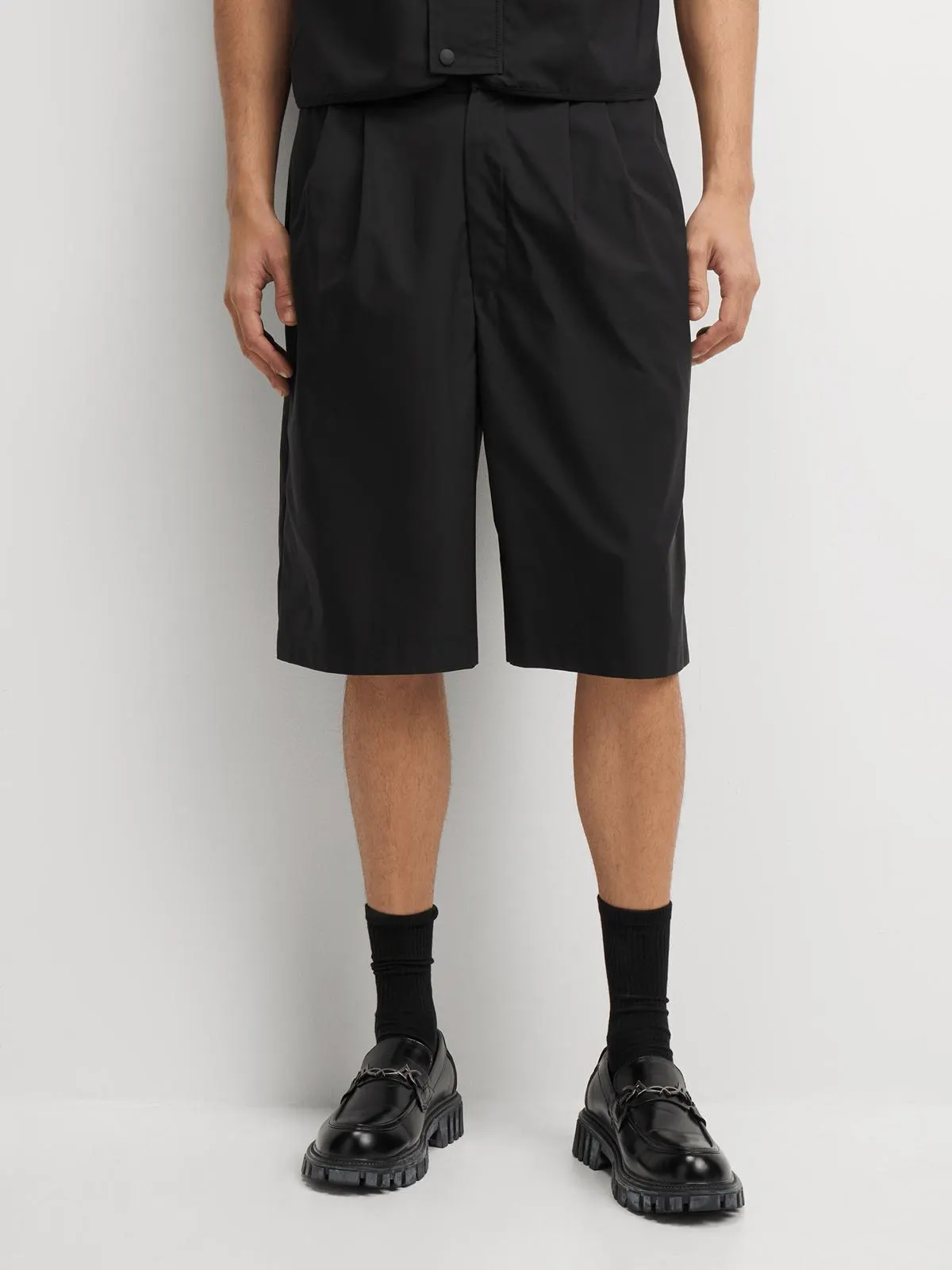 The FIX Men's Black Co-Od Shorts