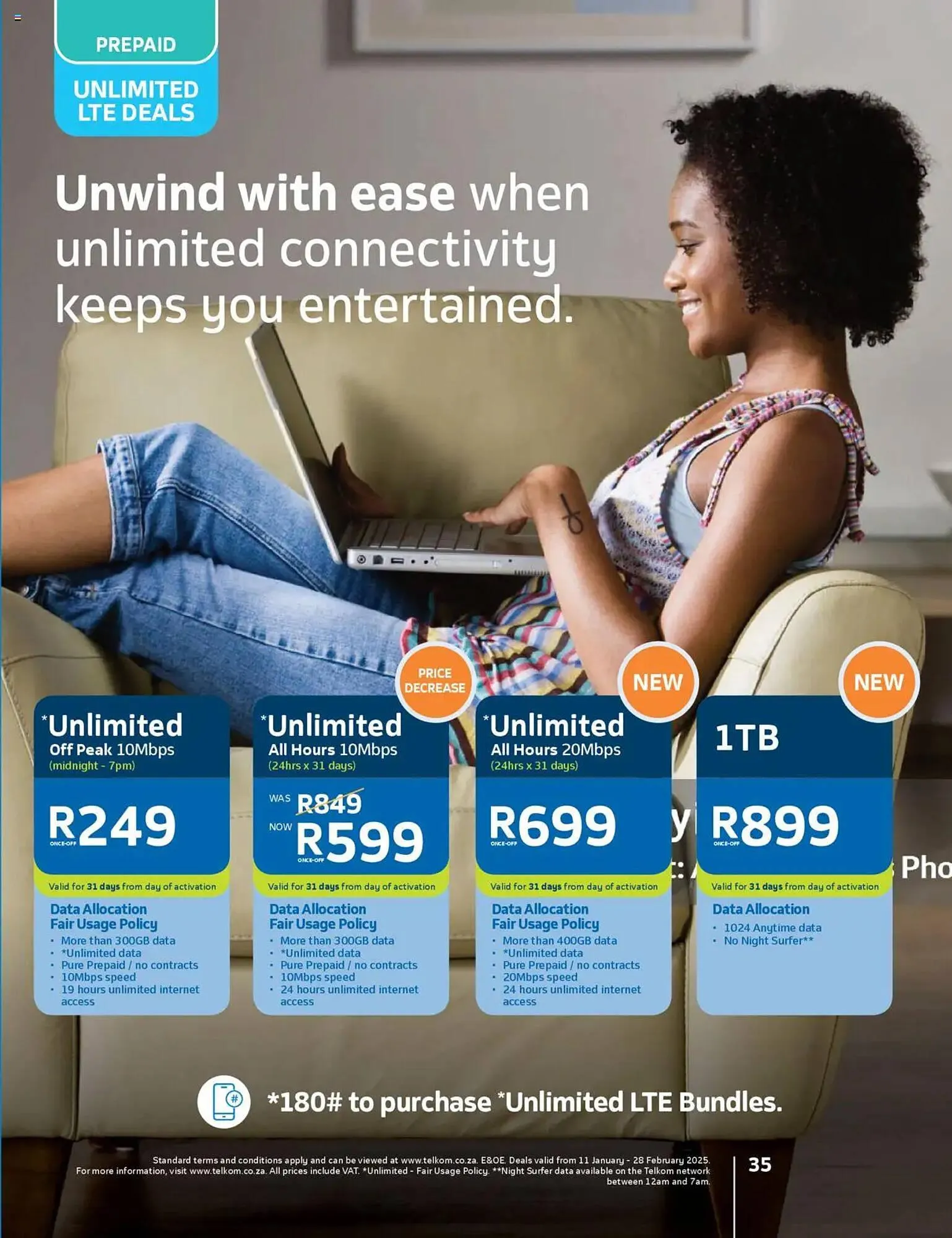 Telkom catalogue from 11 January to 28 February 2025 - Catalogue Page 35