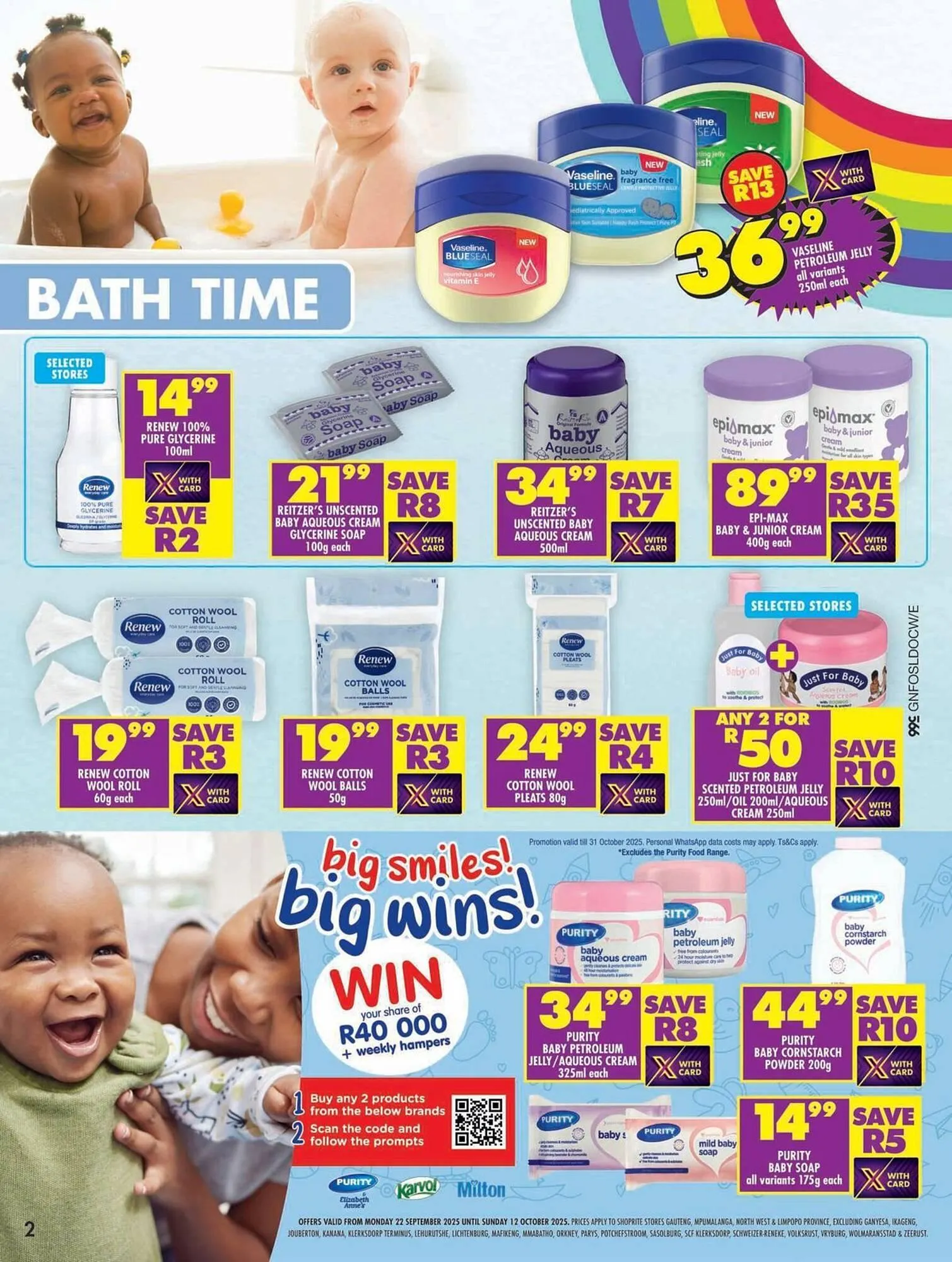 Shoprite catalogue from 22 September to 12 October 2025 - Catalogue Page 2
