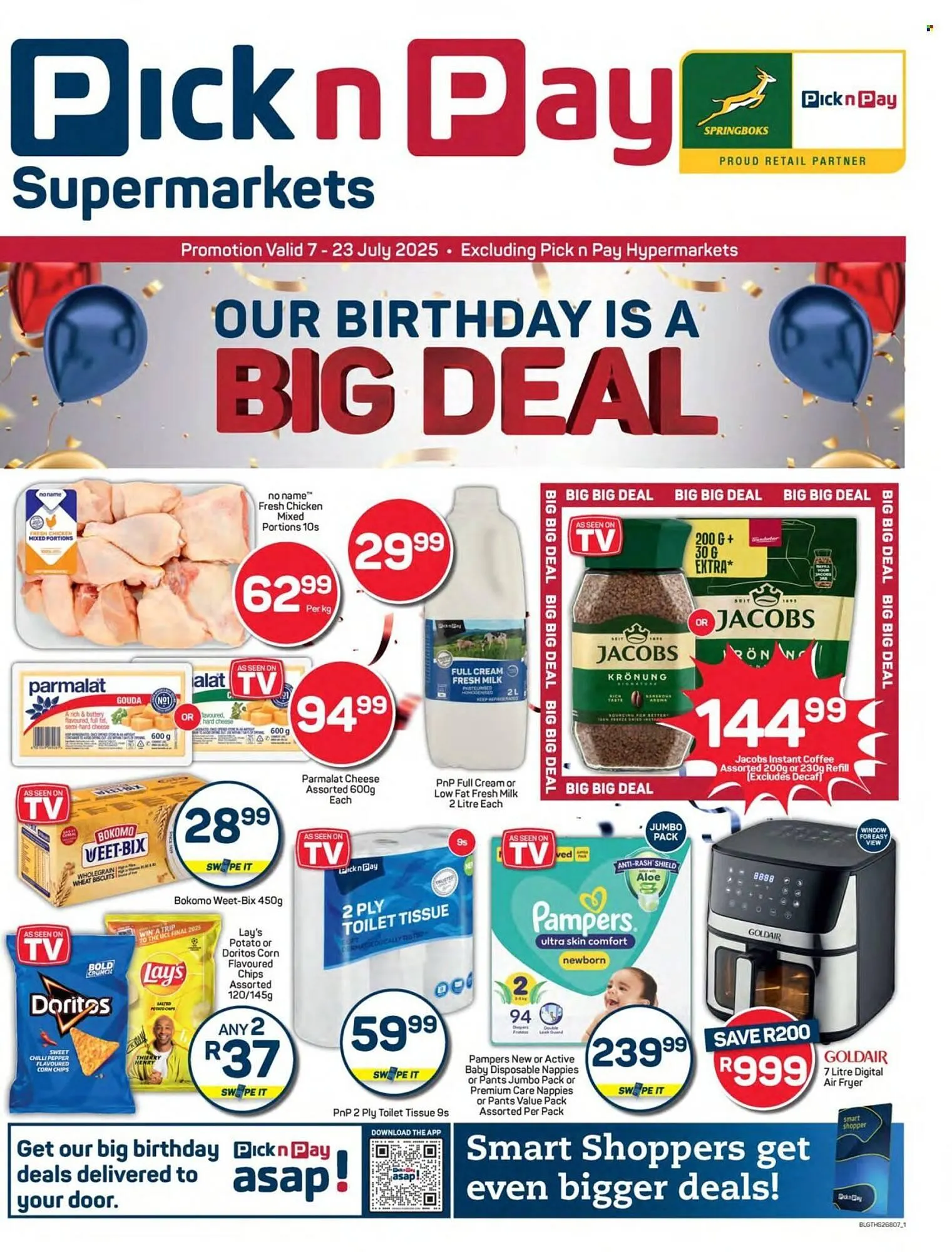 Pick n Pay catalogue from 7 July to 23 July 2025 - Catalogue Page 1
