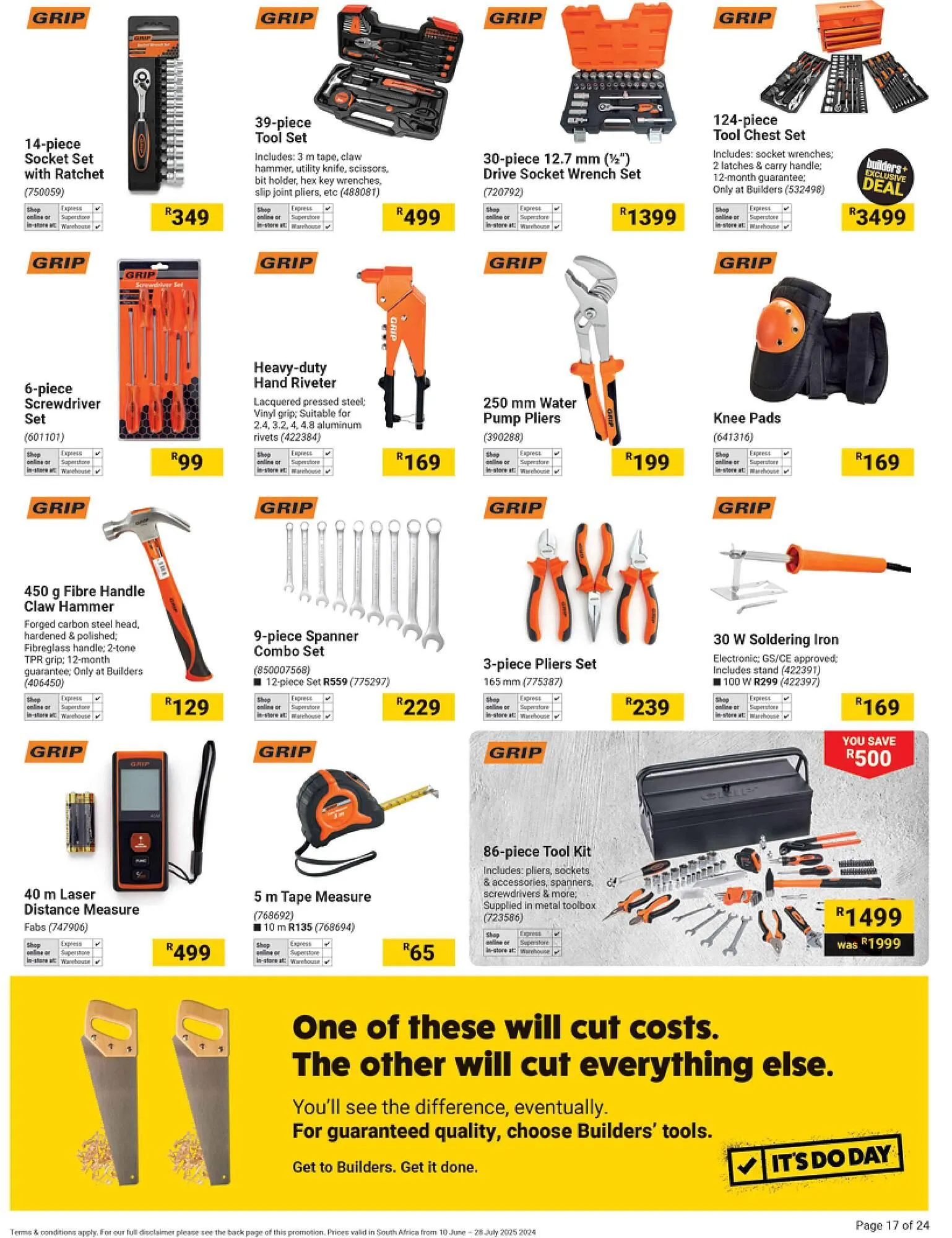 Builders Warehouse catalogue from 10 June to 28 July 2025 - Catalogue Page 15