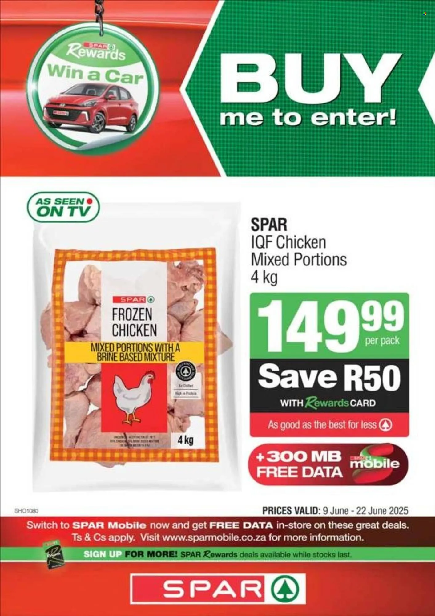 Spar catalogue from 9 June to 22 June 2025 - Catalogue Page 1
