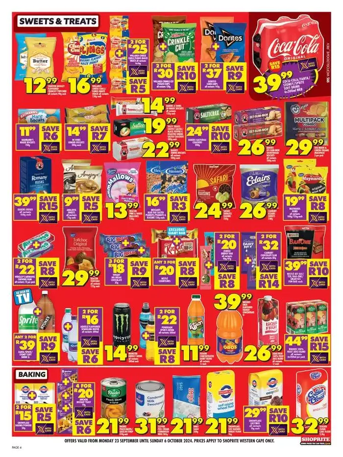 Shoprite Promise Western Cape from 24 September to 6 October 2024 - Catalogue Page 4
