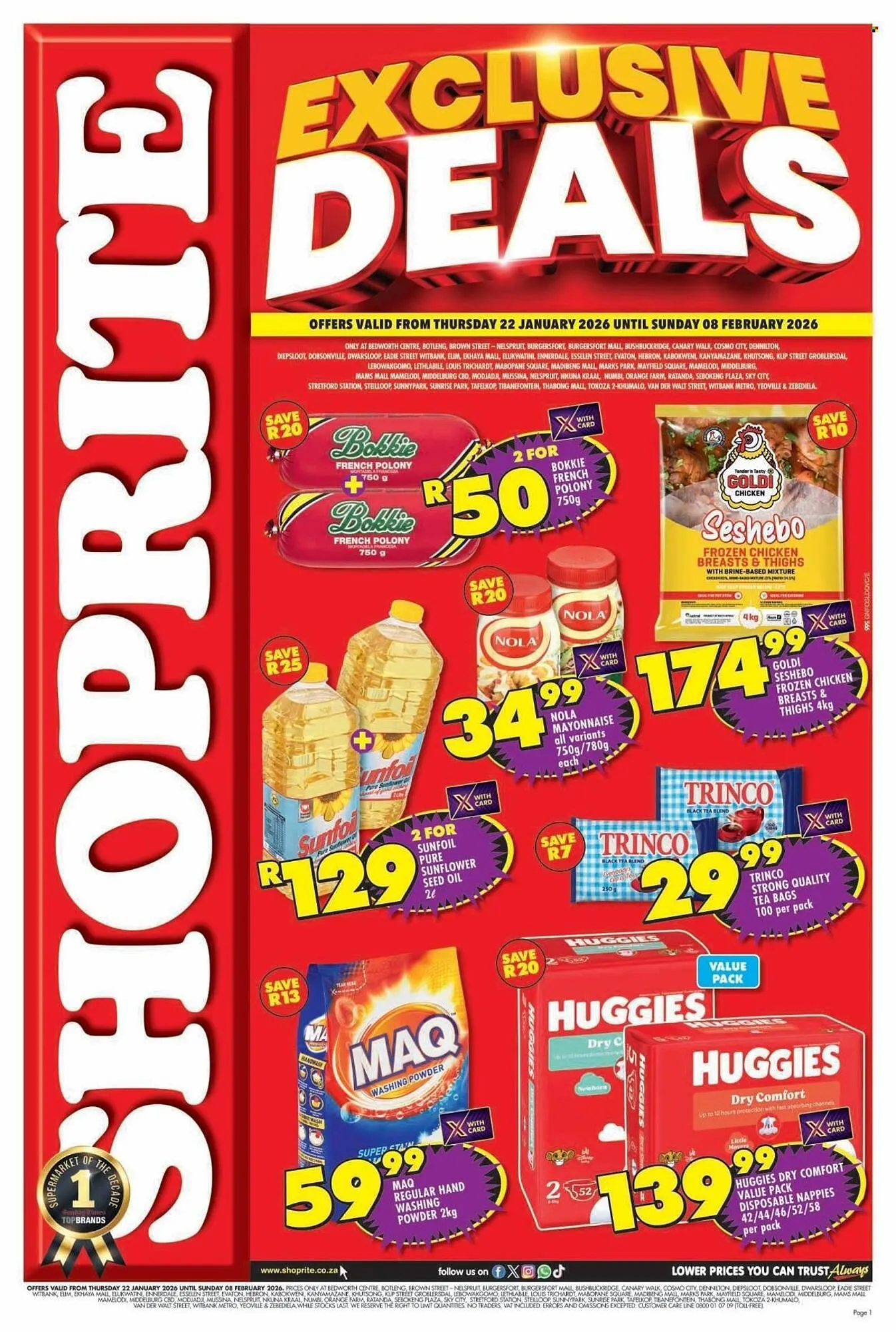 Shoprite catalogue - 1