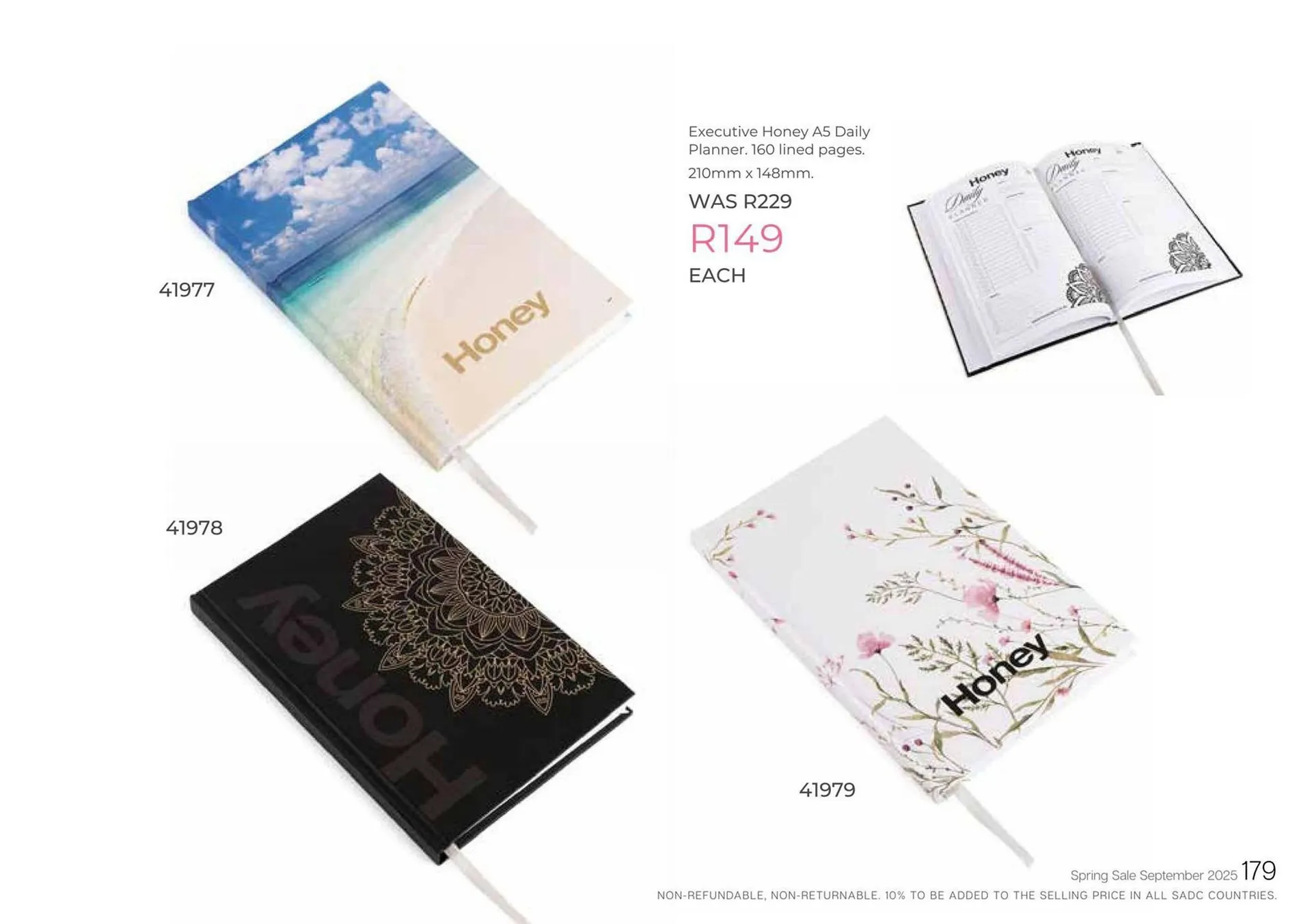 Honey Fashion Accessories catalogue from 3 September to 30 September 2025 - Catalogue Page 181