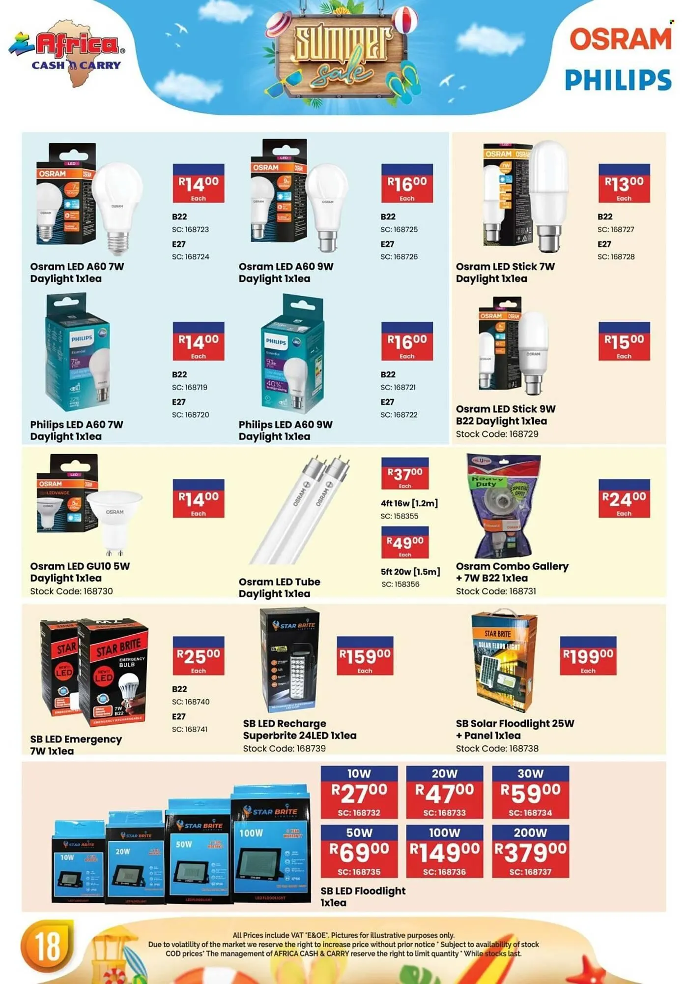 Africa Cash and Carry catalogue from 17 November to 31 January 2026 - Catalogue Page 18