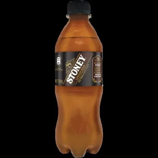 Stoney Ginger Beer Extra Kwesta Soft Drink Bottle 440ml