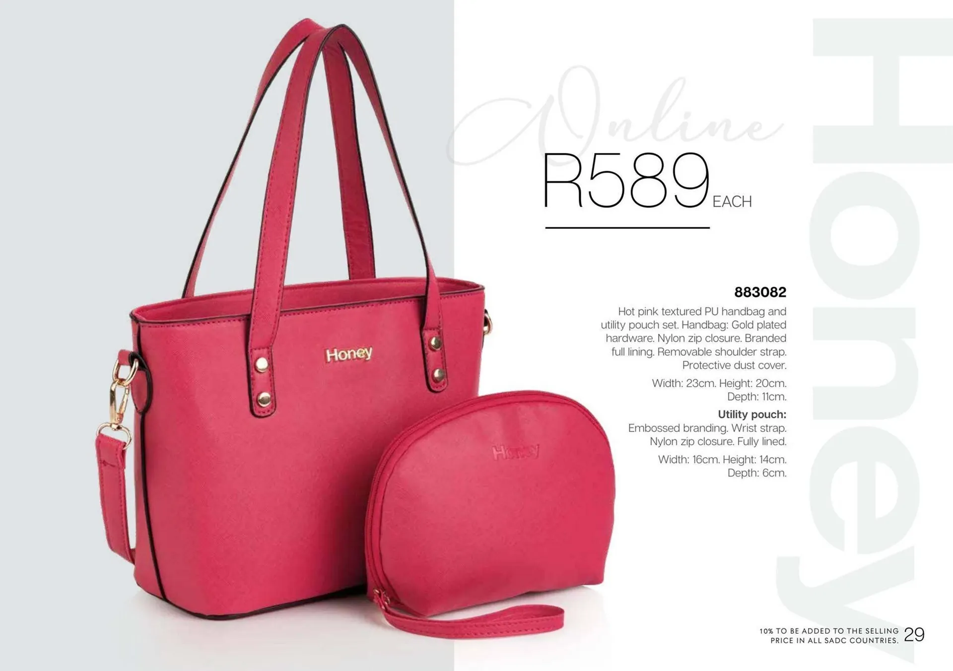 Honey Fashion Accessories catalogue from 15 April to 21 April 2025 - Catalogue Page 31