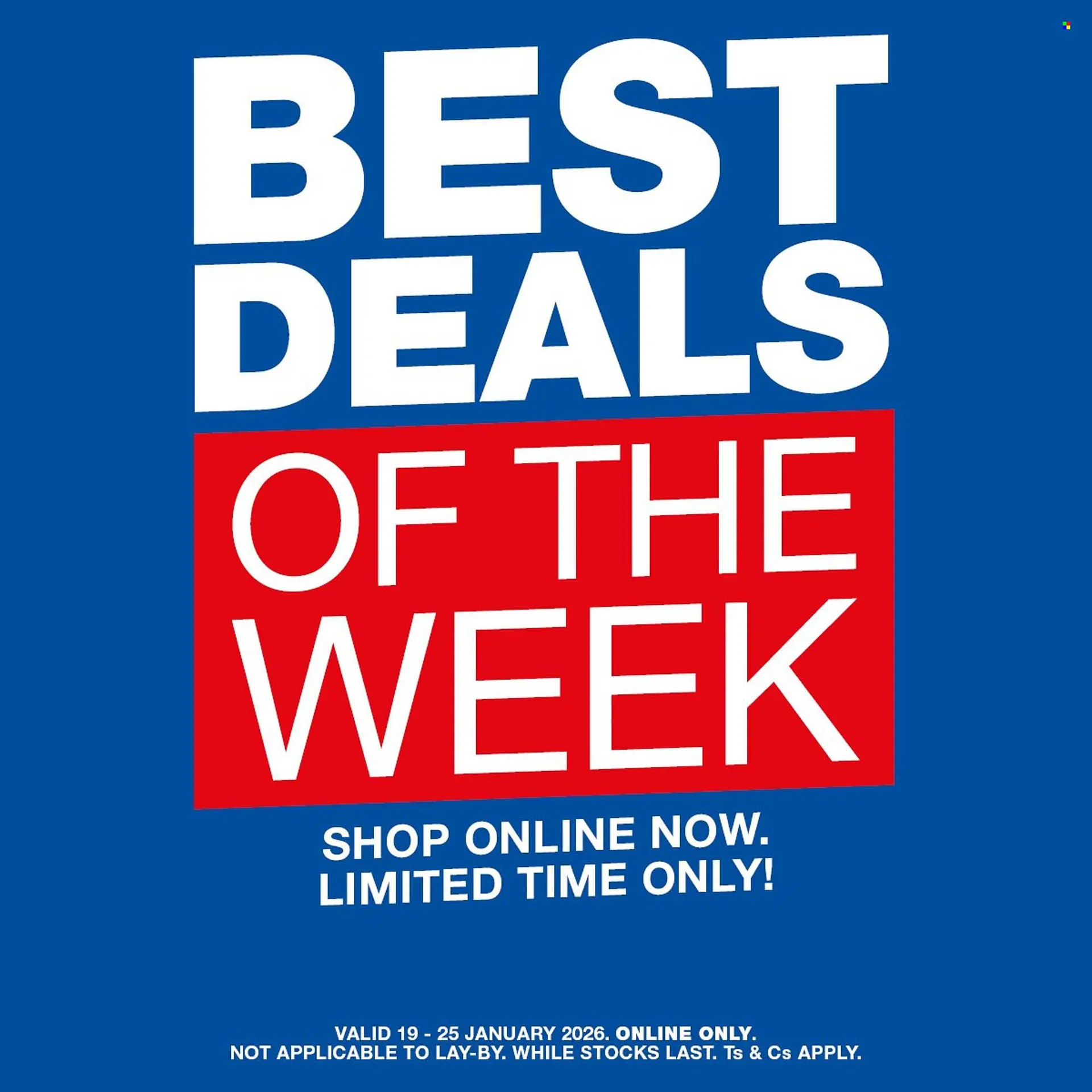 OK Furniture catalogue from 19 January to 25 January 2026 - Catalogue Page 1