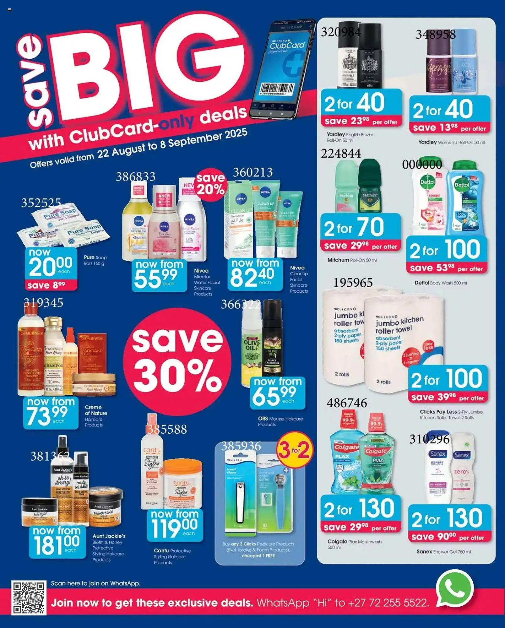 Clicks catalogue from 21 August to 8 September 2025 - Catalogue Page 4