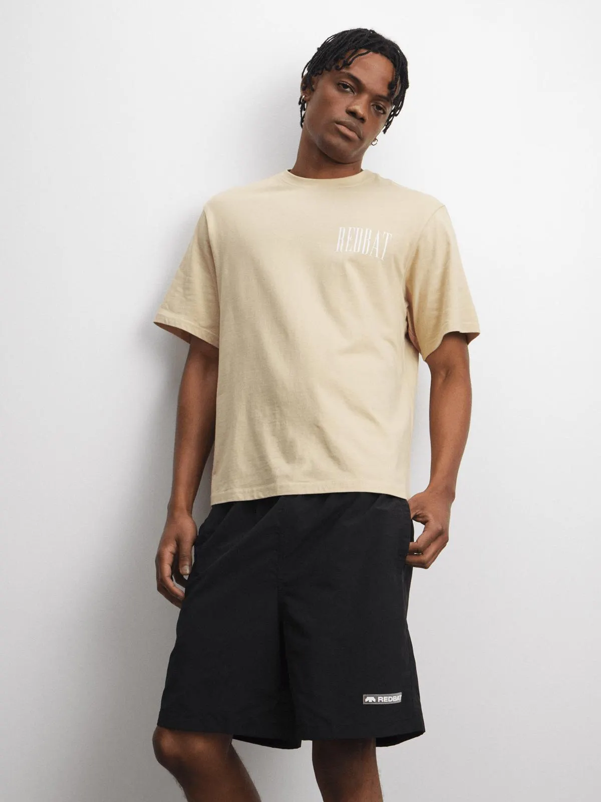 Redbat Men's Black Shorts