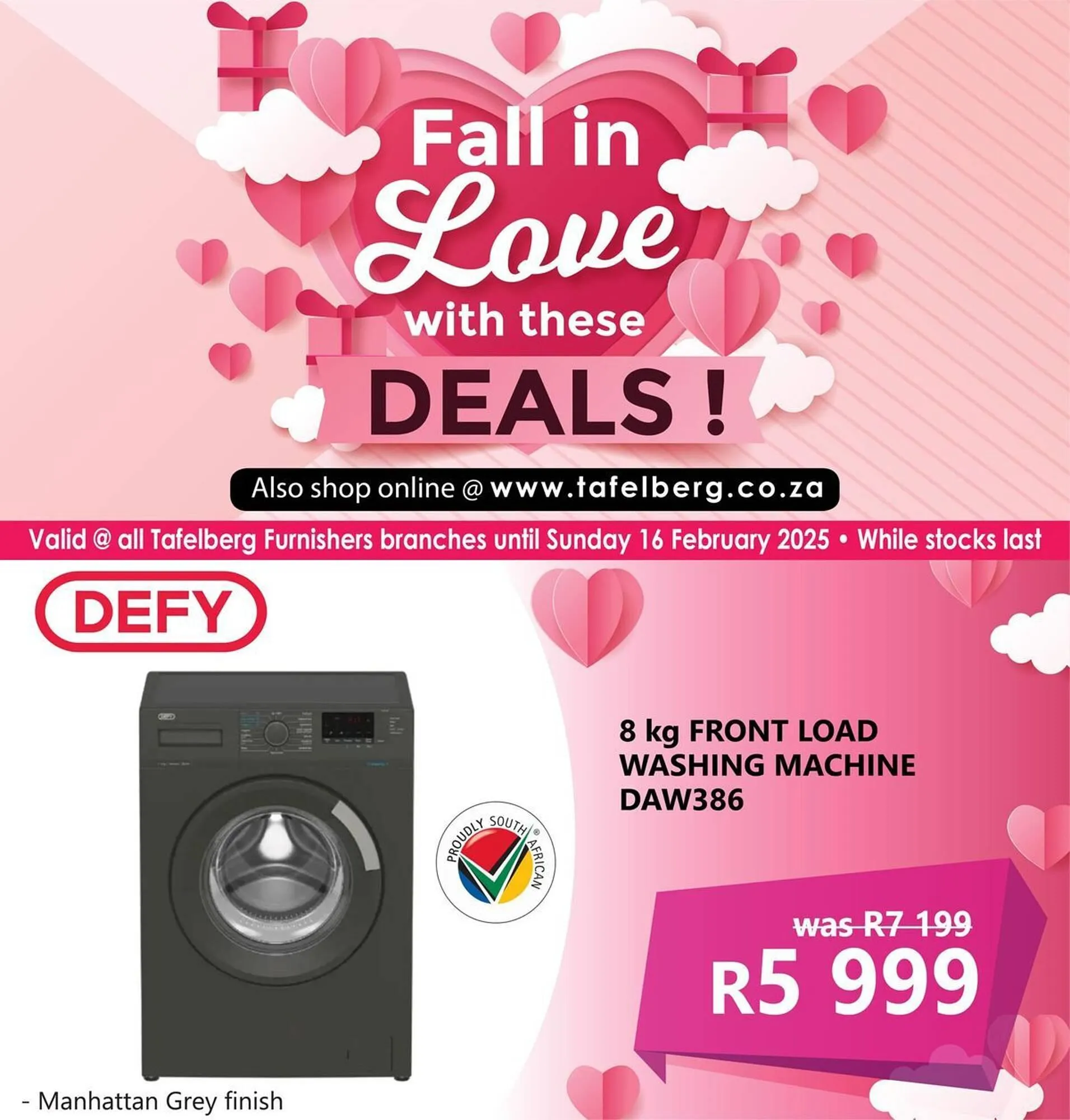 Tafelberg Furnishers catalogue from 11 February to 16 February 2025 - Catalogue Page 1