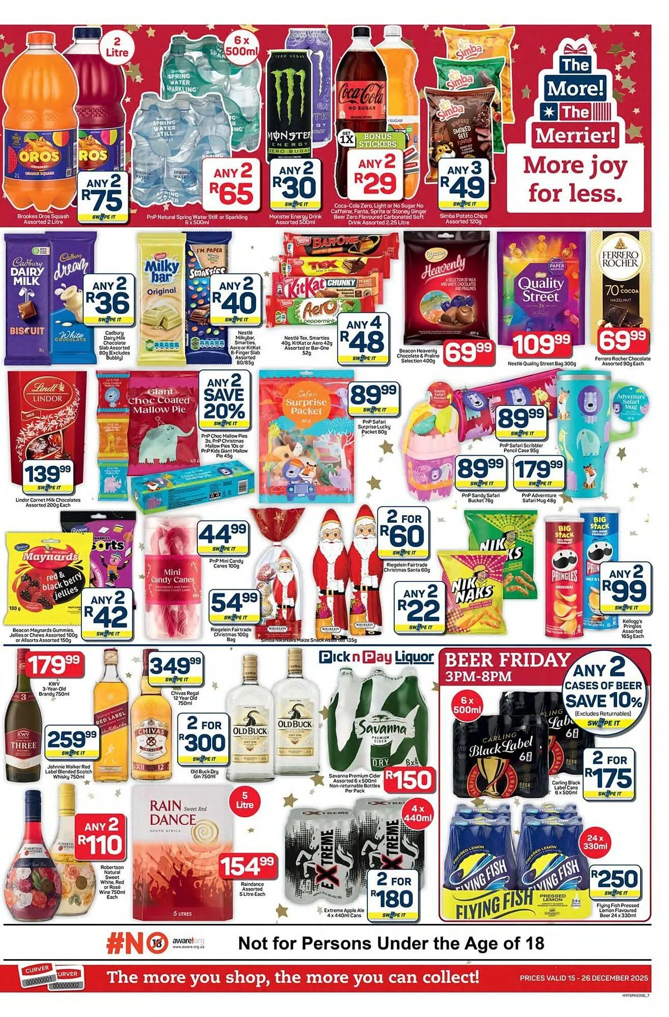Pick n Pay catalogue from 15 December to 26 December 2025 - Catalogue Page 7