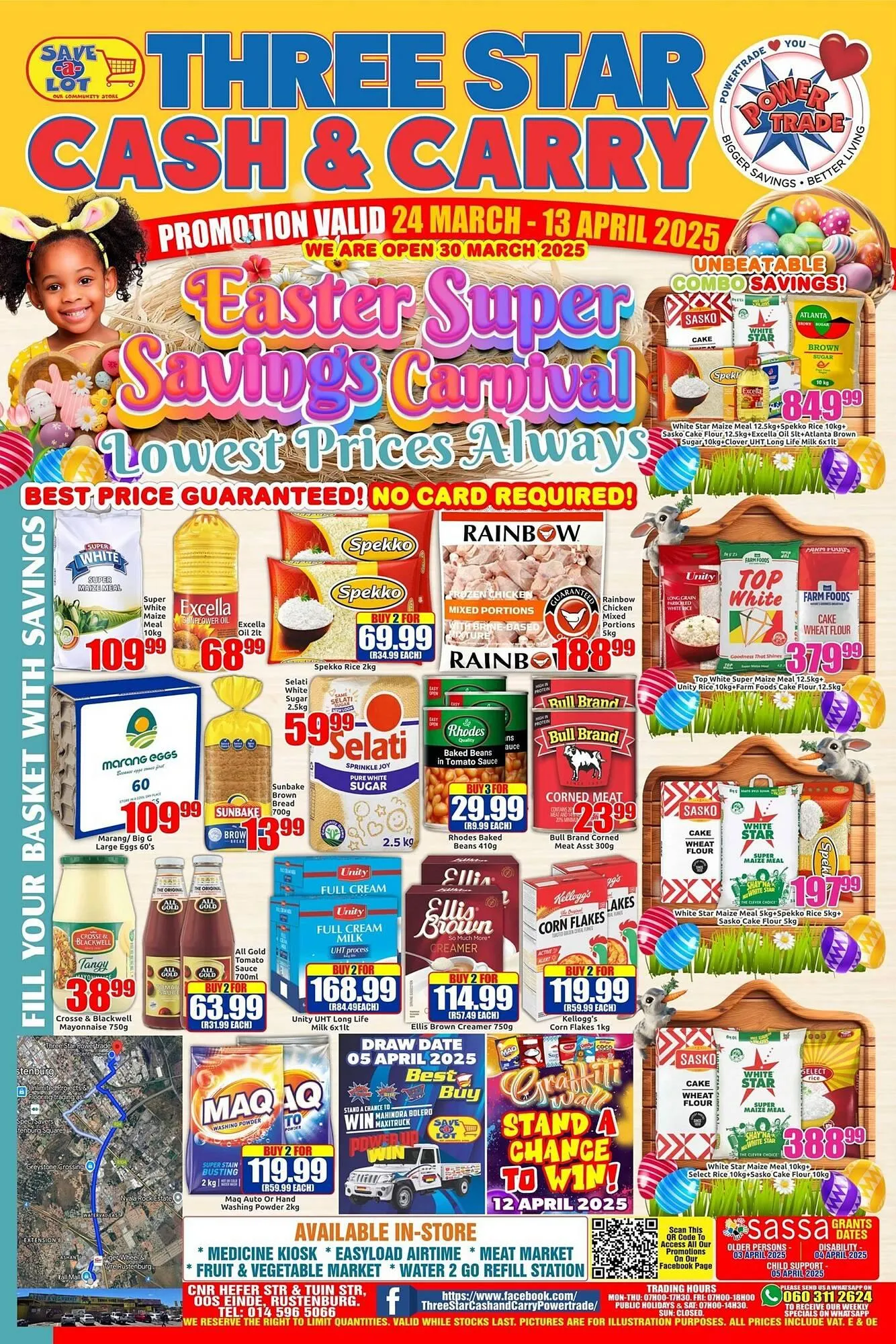 Three Star Cash and Carry catalogue from 24 March to 13 April 2025 - Catalogue Page 1