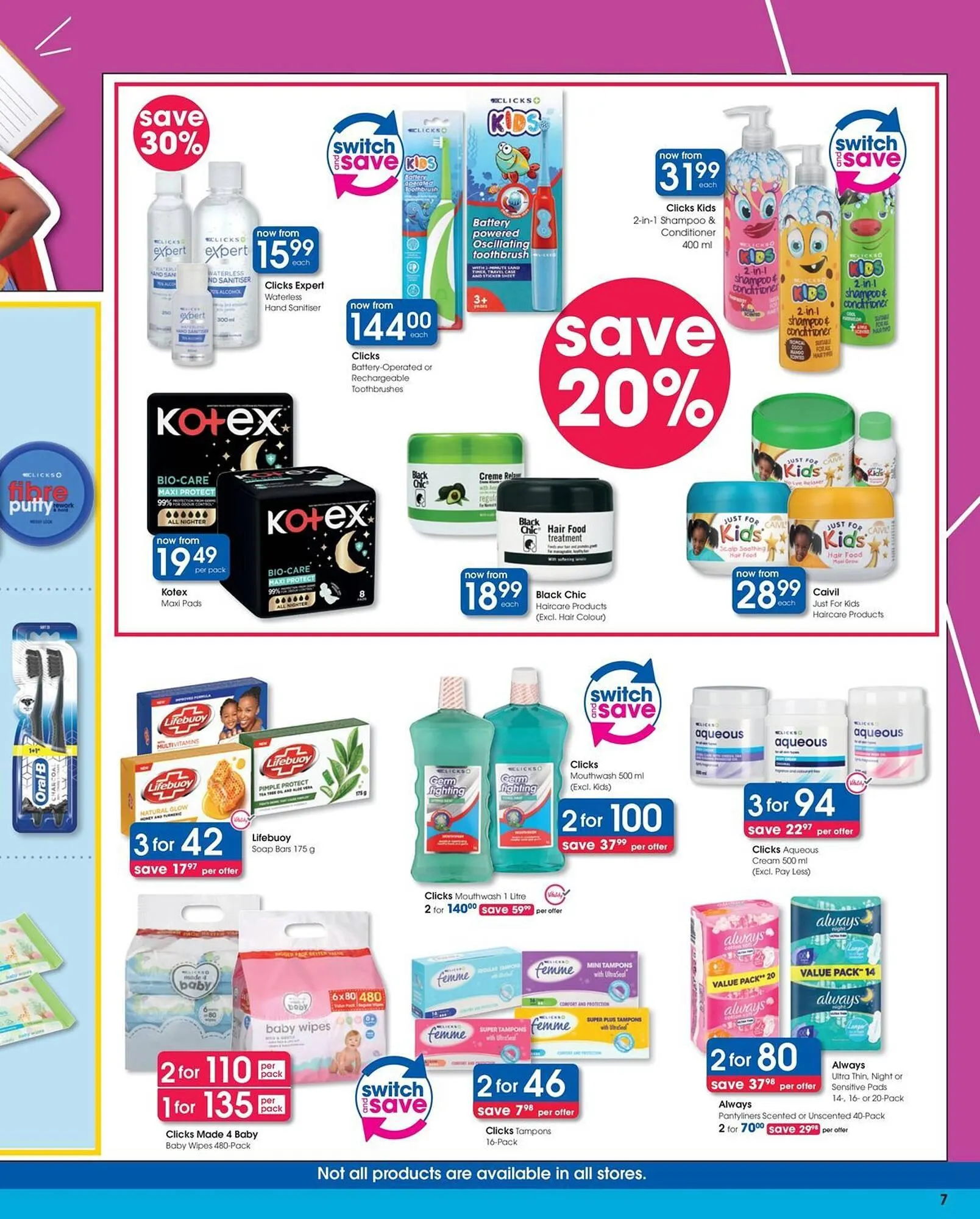 Clicks catalogue from 30 December to 12 January 2026 - Catalogue Page 7