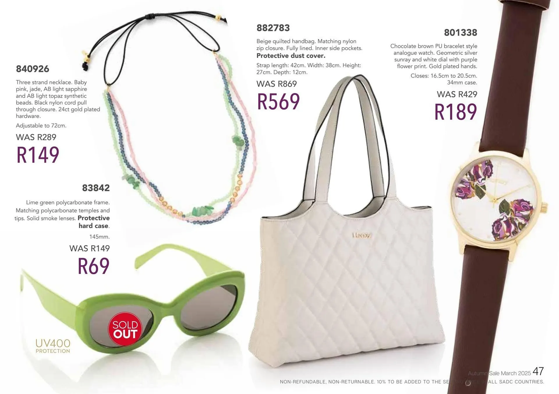 Honey Fashion Accessories catalogue from 6 June to 12 June 2025 - Catalogue Page 49