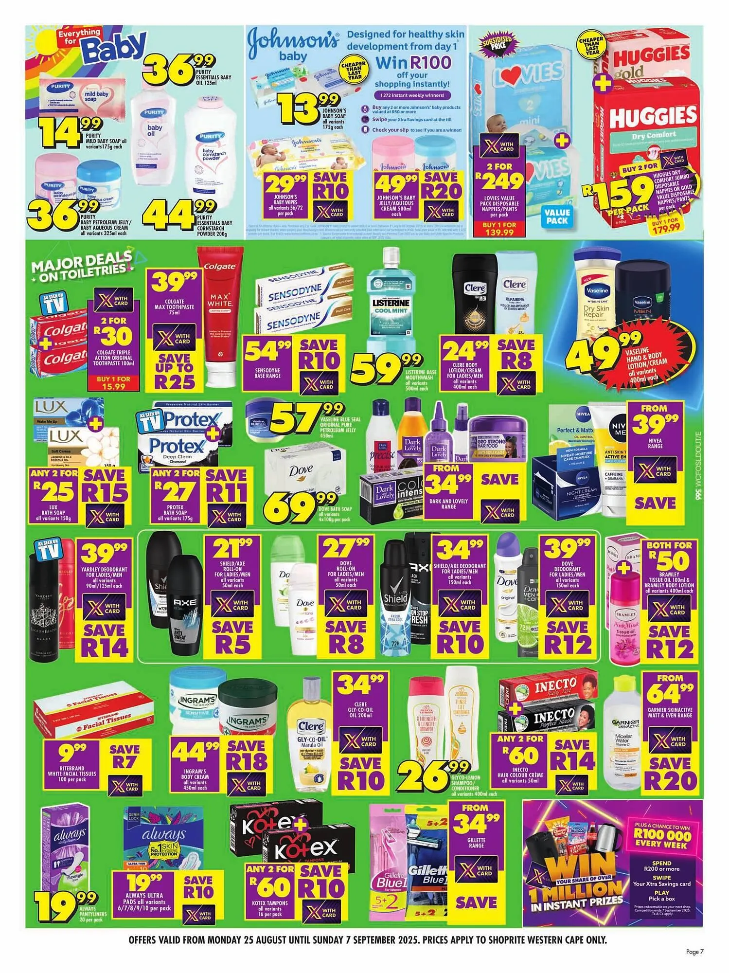 Shoprite catalogue from 25 August to 7 September 2025 - Catalogue Page 7