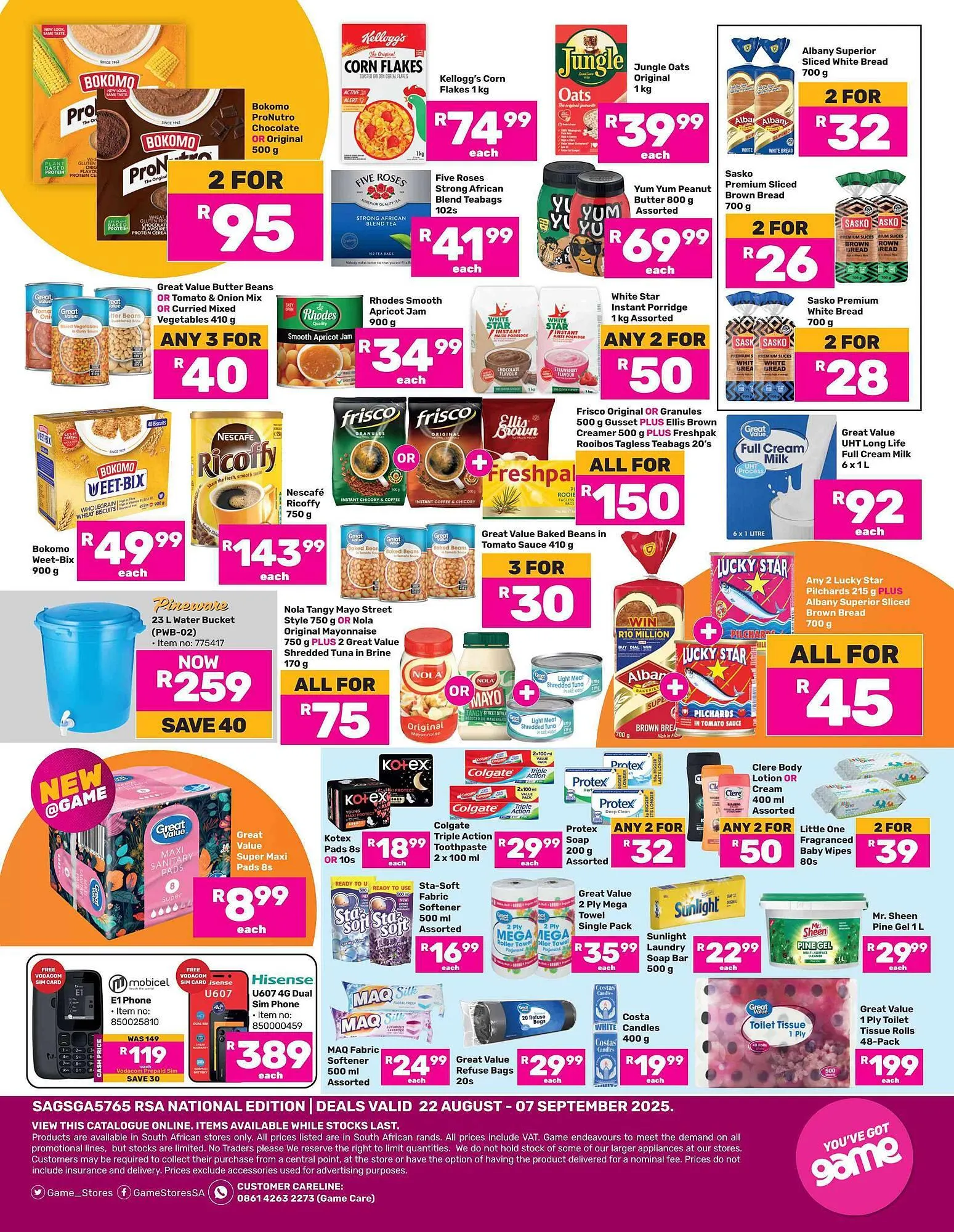 Game catalogue from 22 August to 7 September 2025 - Catalogue Page 2