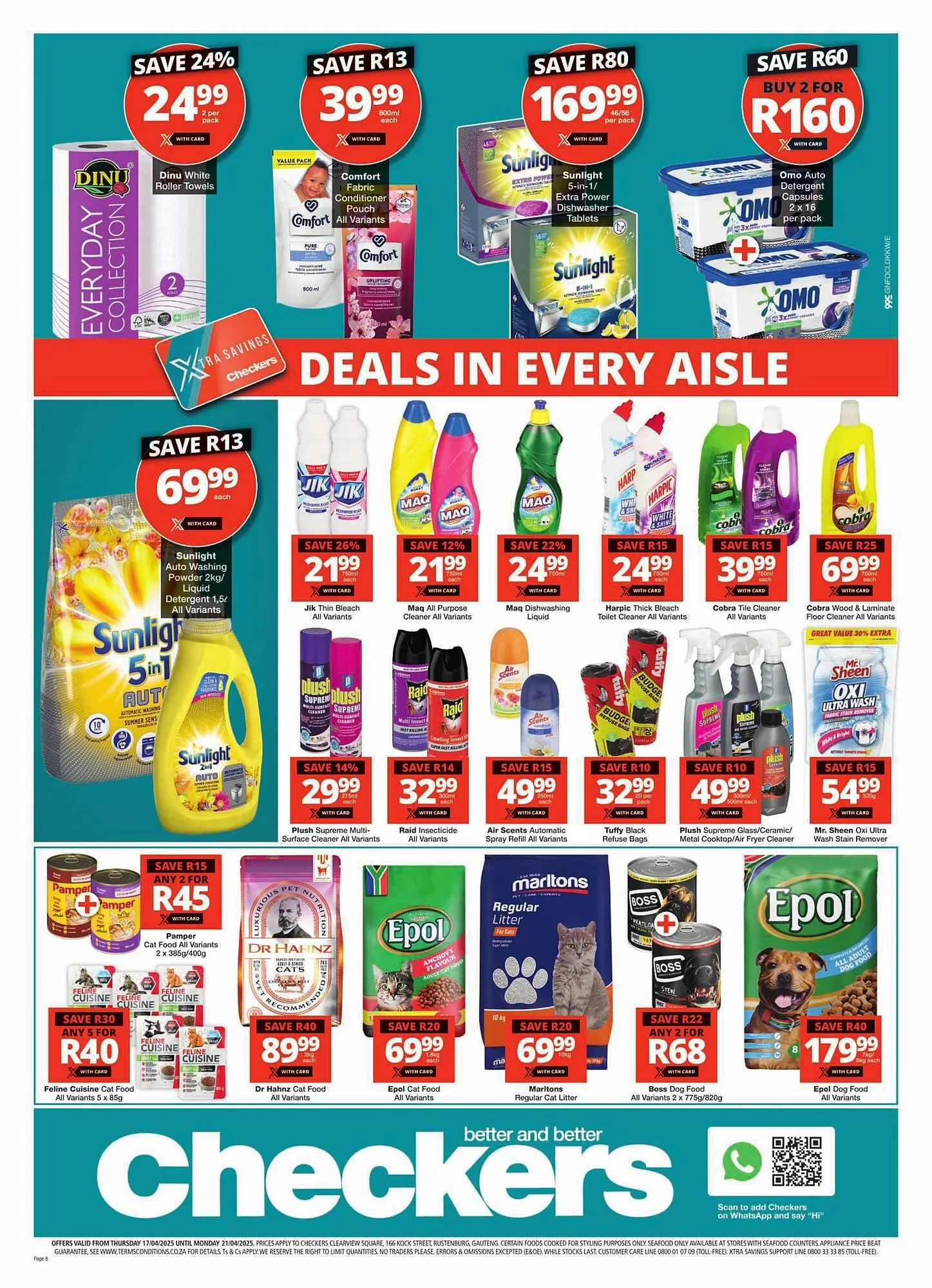 Checkers catalogue from 17 April to 21 April 2025 - Catalogue Page 8